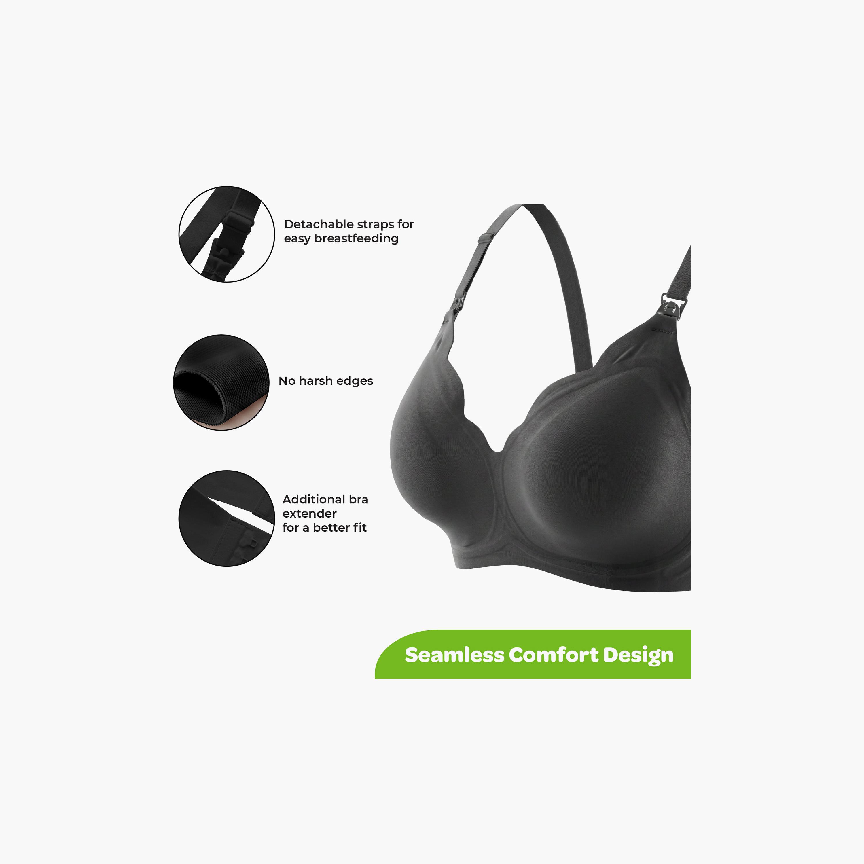 حمالة صدر للرضاعة بدون أسلاك وبدون خياطة وملمس ناعم من مون-women-clothing-maternity-lingerie-bras-image-7
