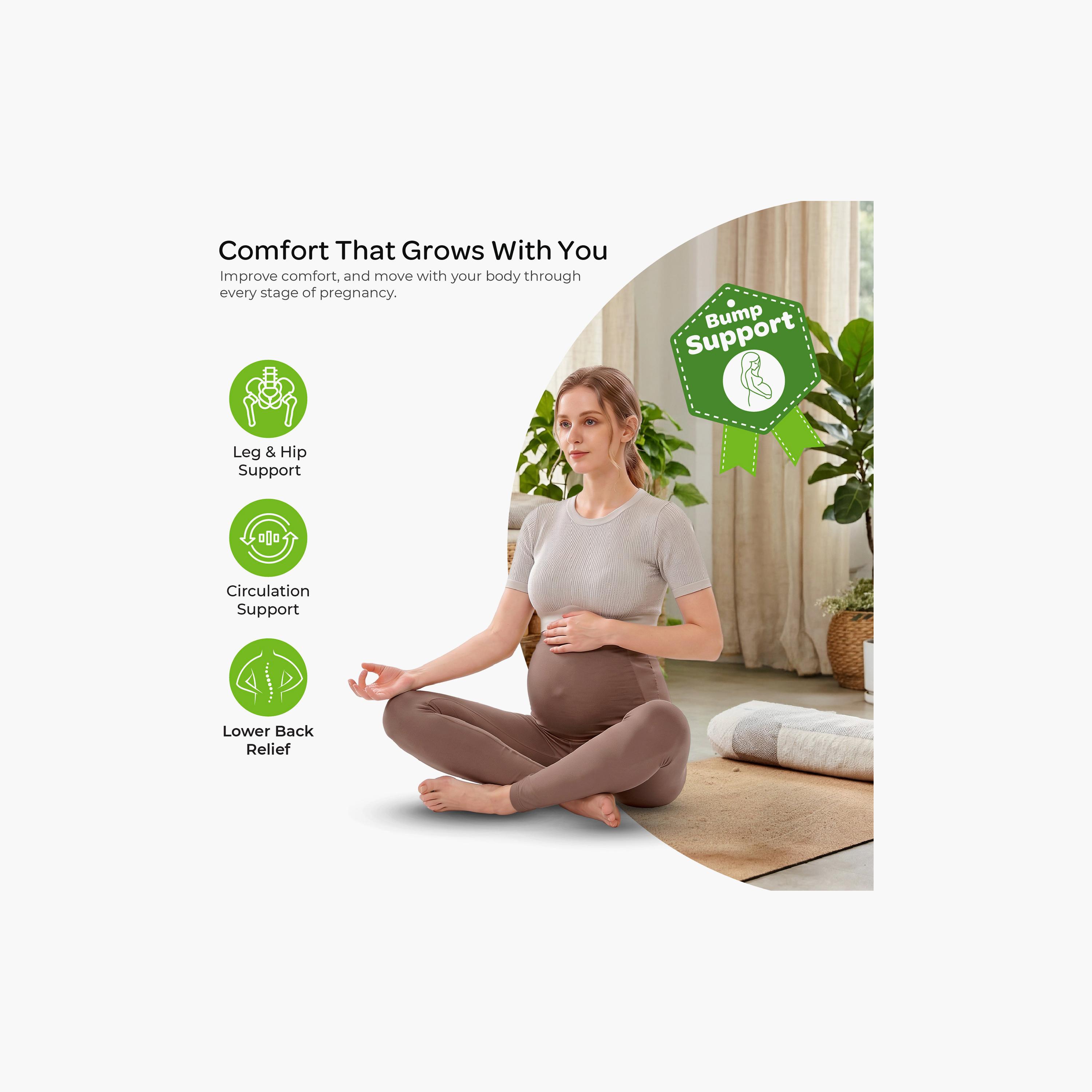 Moon High Waist Soft Stretch Maternity Leggings-baby-maternalcare-maternitywear-bottoms-image-3