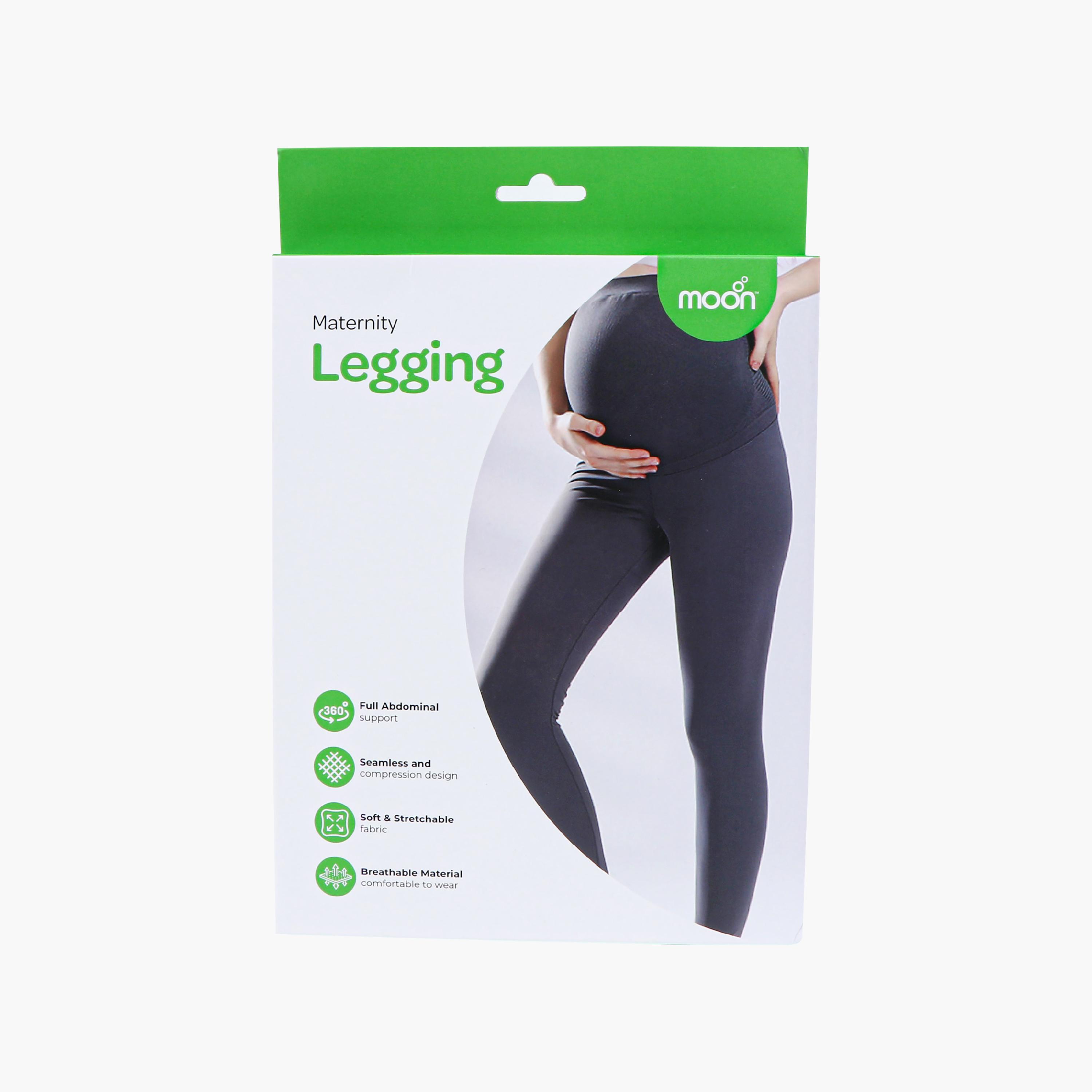 Moon High Waist Soft Stretch Maternity Leggings-baby-maternalcare-maternitywear-bottoms-image-5