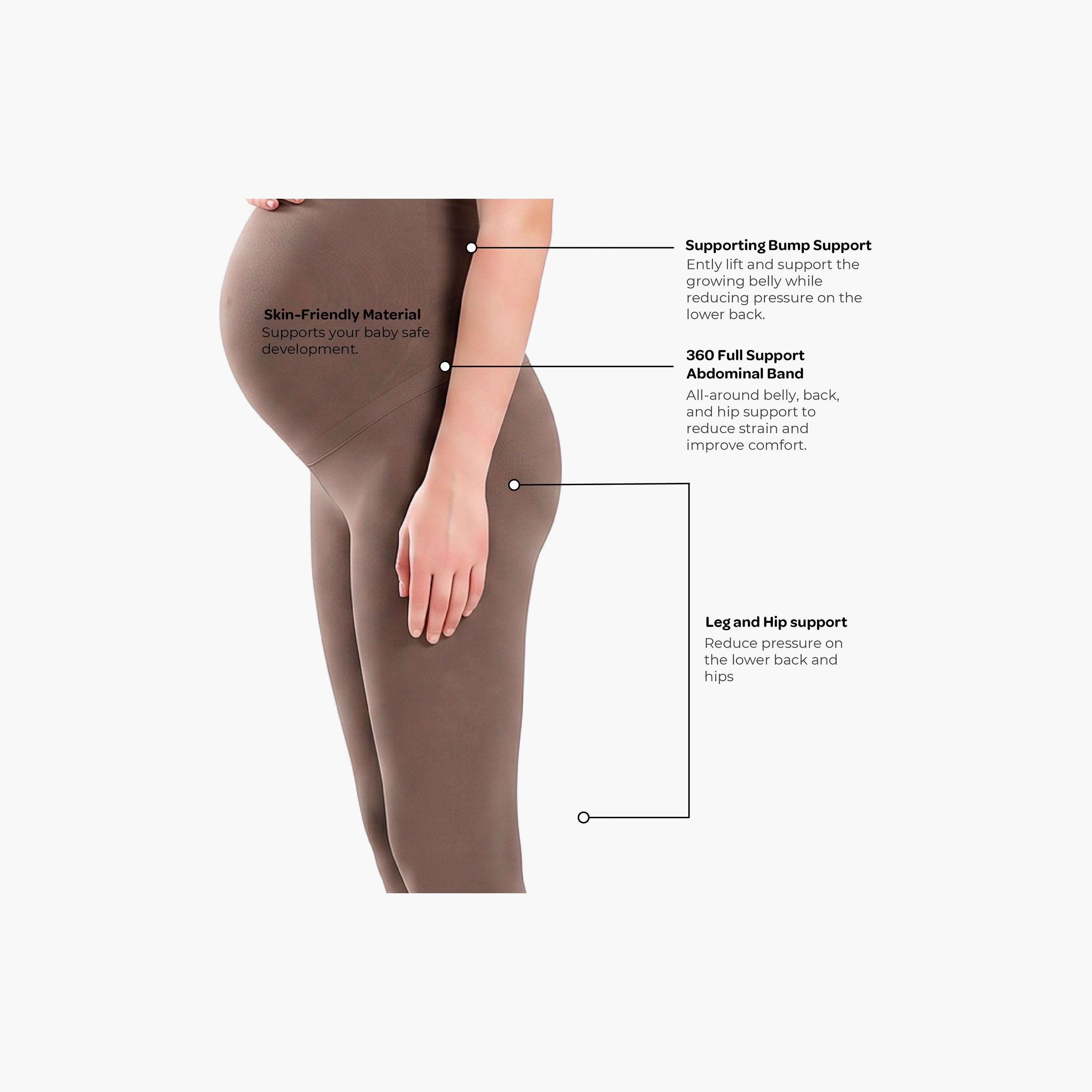 Moon High Waist Soft Stretch Maternity Leggings-baby-maternalcare-maternitywear-bottoms-image-7