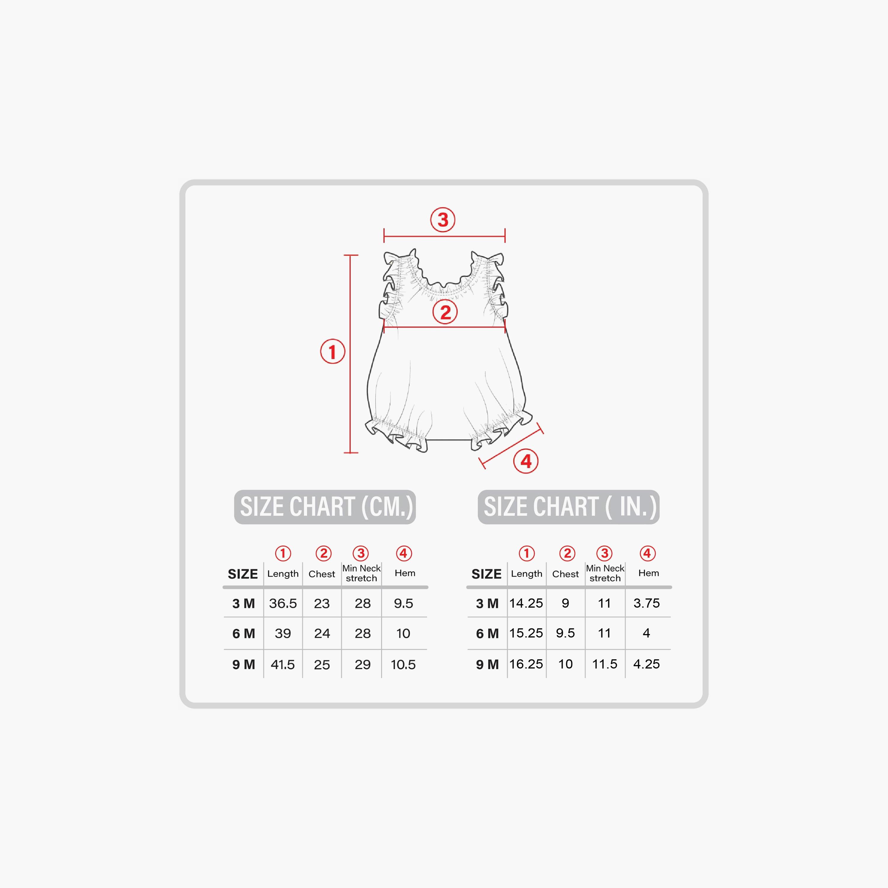 Moon Lemon Hearts Cotton Ruffle Sleeves Rompers-baby-girls-clothing-rompers-image-6