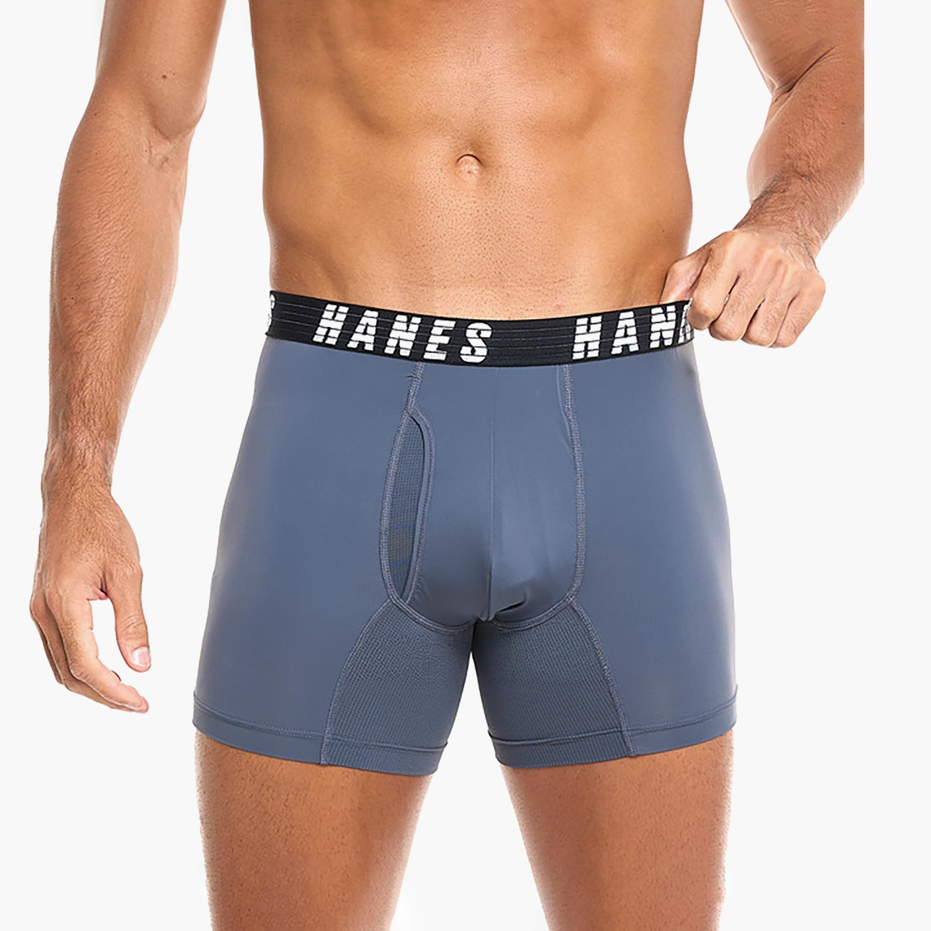 مجموعة متنوعة من 3 سراويل داخلية سادة من هانز-men-clothing-innerwear-underwear-image-4