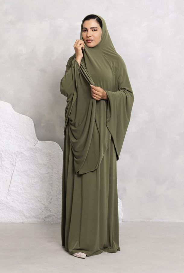 طقم ملابس صلاة إسلامية نسائية لتغطية كاملة من مويستريت-women-arabicclothing-prayerclothing-image-1