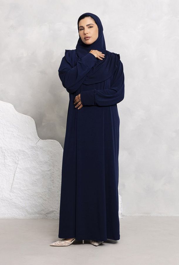 ثوب صلاة نسائي مع غطاء رأس بقلنسوة من مويستريت-women-arabicclothing-prayerclothing-image-1