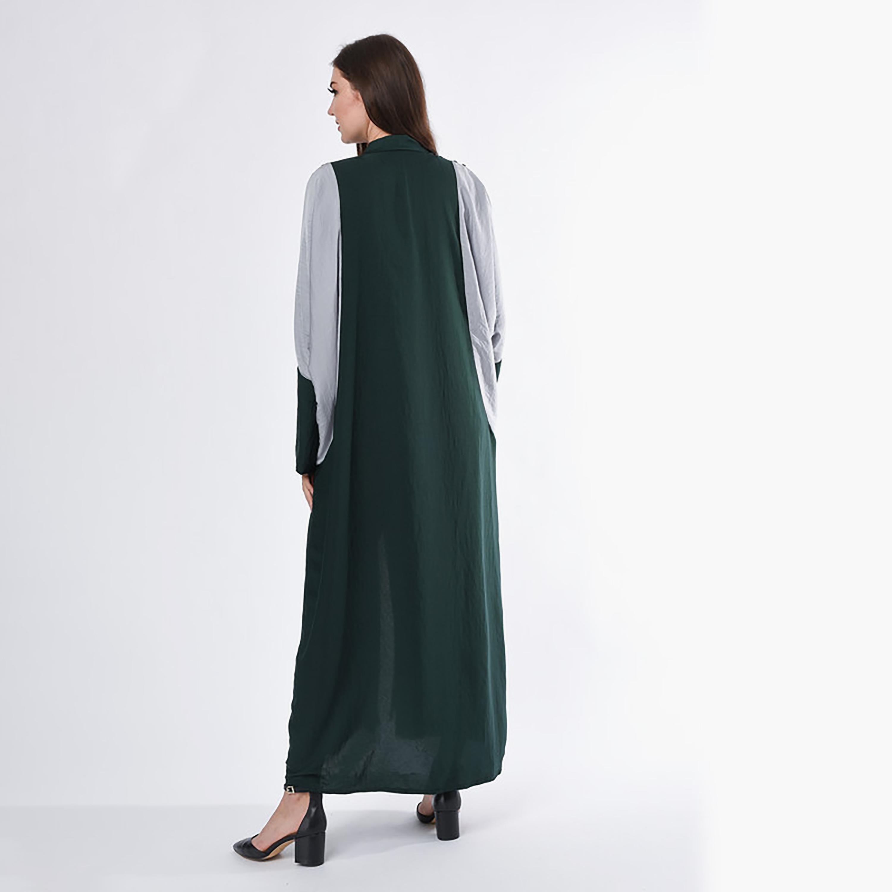 عباية مطرزة متعددة الألوان مع شيلة من مويستريت-women-arabicclothing-abayas-image-4