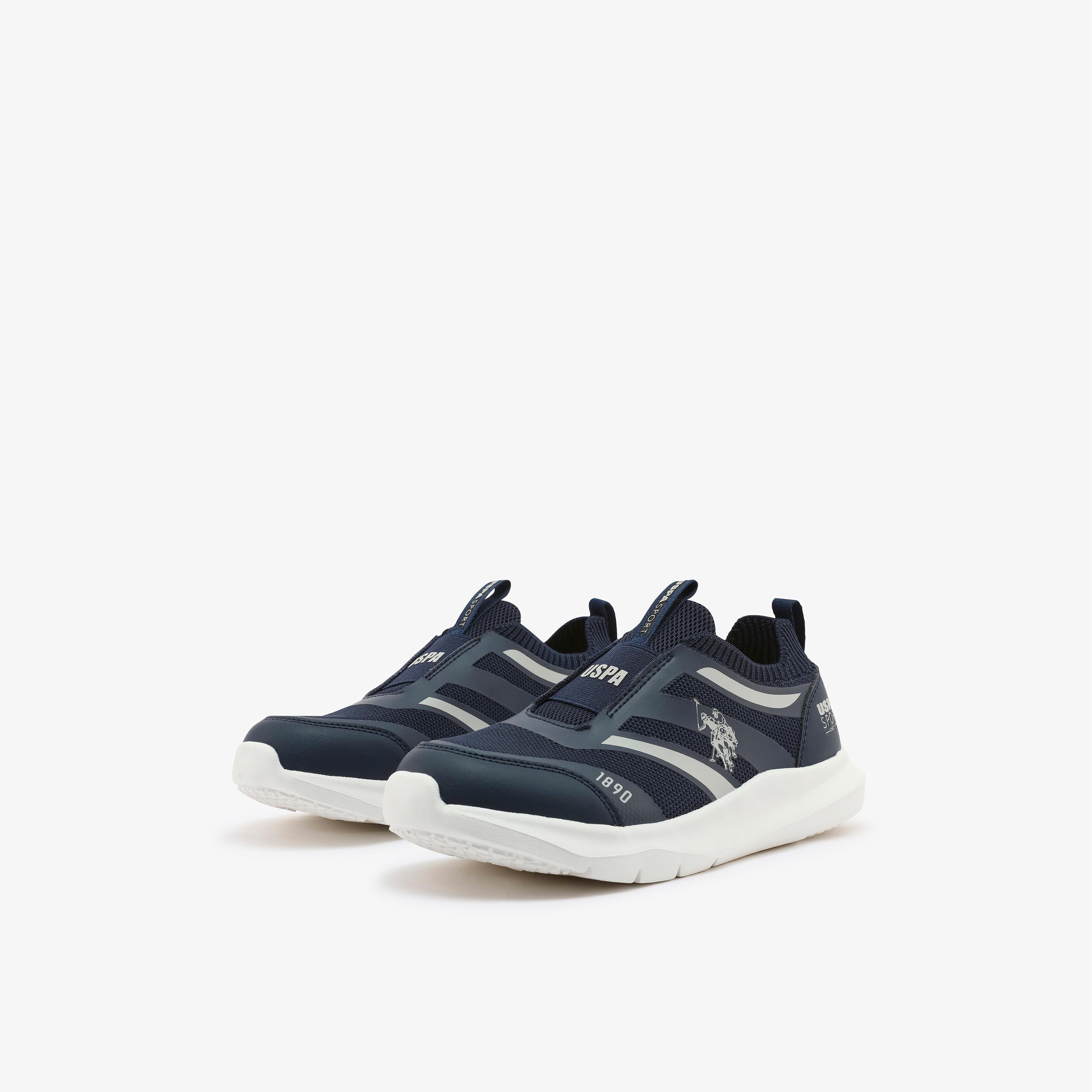 U.S. Polo Assn Boys Slip-On Sneakers | MOKI-JR-GLB-6FX-boys-shoes-sneakers-image-1