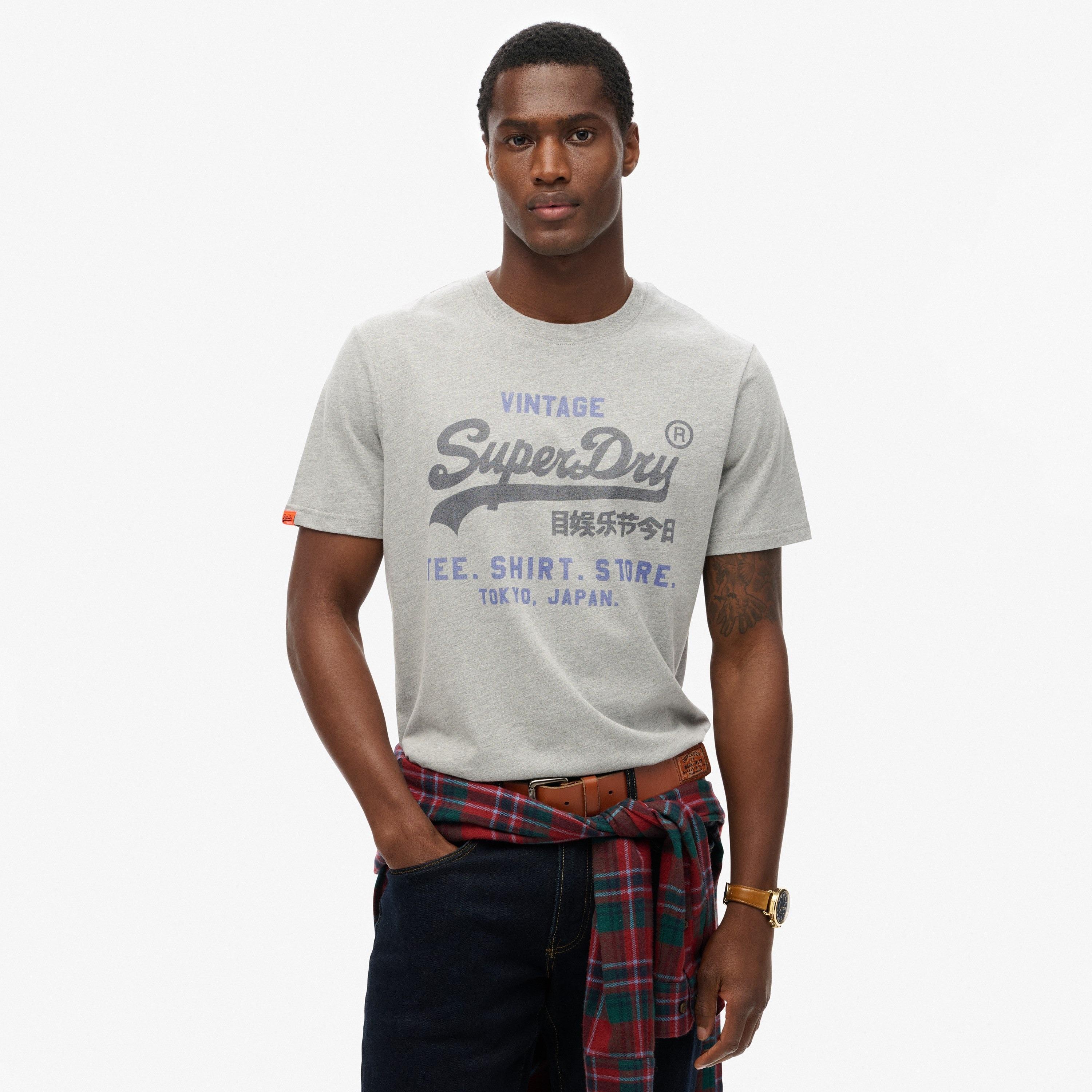 Superdry Printed Crew Neck Short Sleeve Men's T-Shirt-men-clothing-tshirtsandpolos-tshirts-image-1