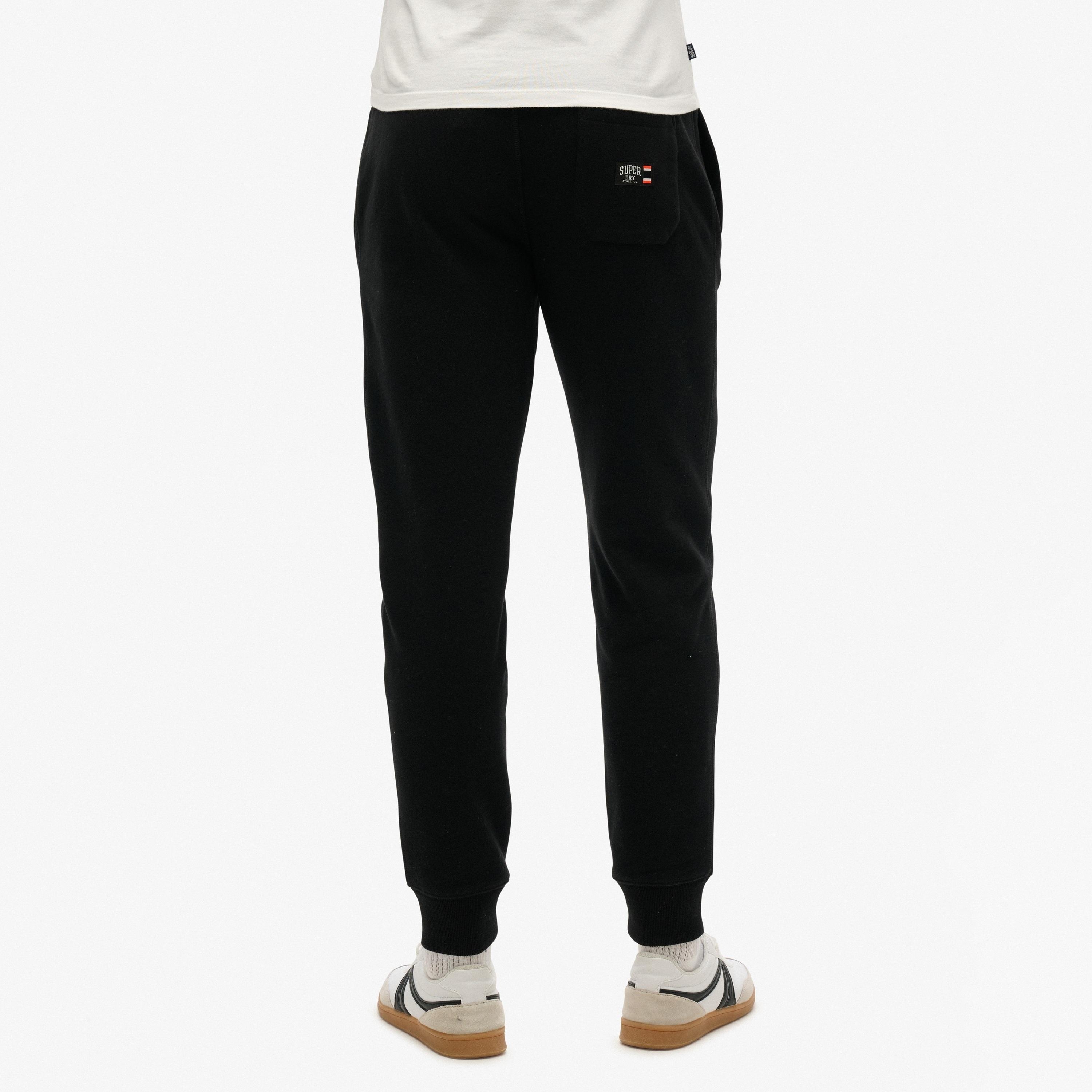 بنطال ركض رجالي سادة بخصر مطاطي متوسط الارتفاع من سوبردراي-men-clothing-bottoms-joggers-image-4