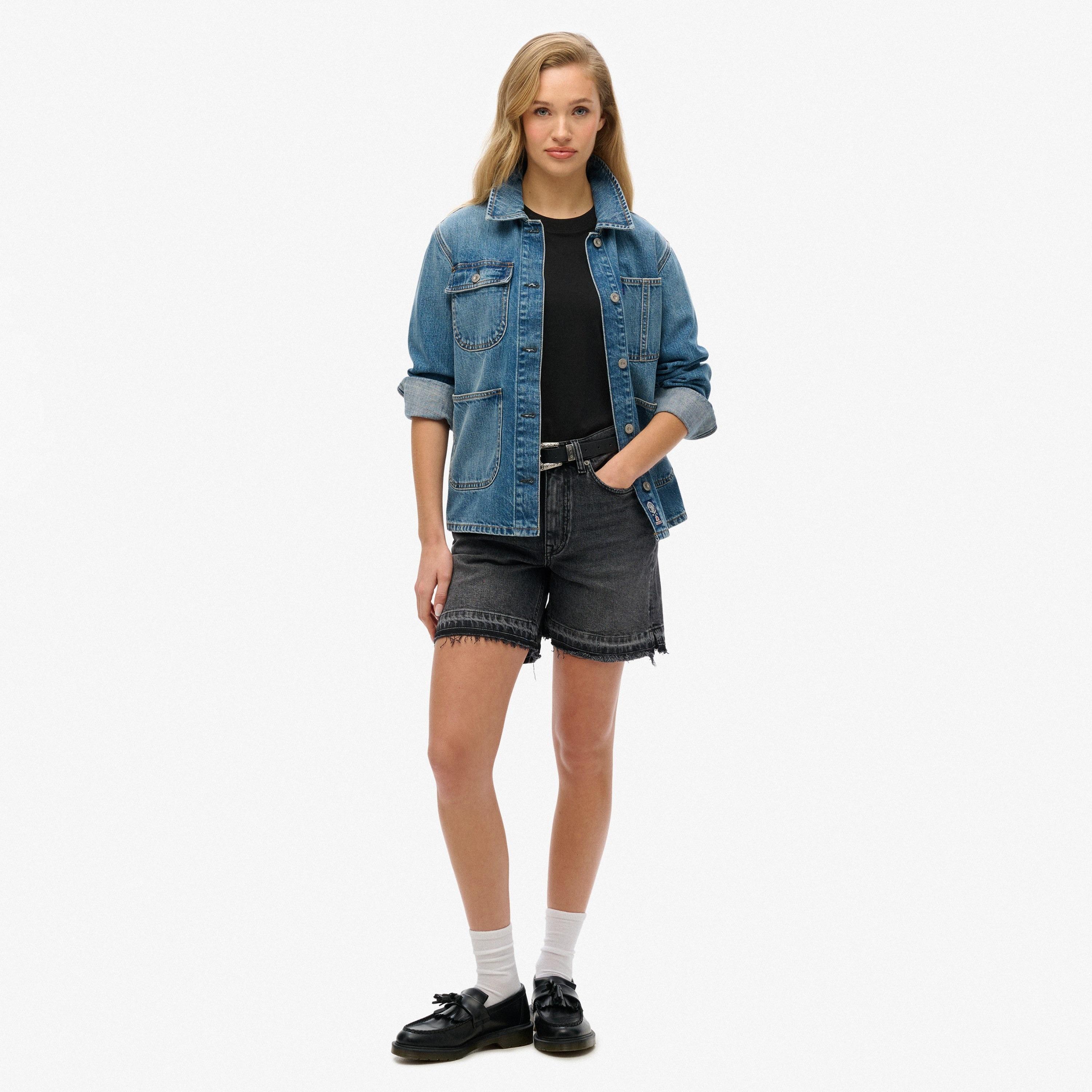 تي شيرت سادة بأكمام قصيرة ورقبة دائرية للنساء من سوبردراي-women-clothing-tshirts-image-2