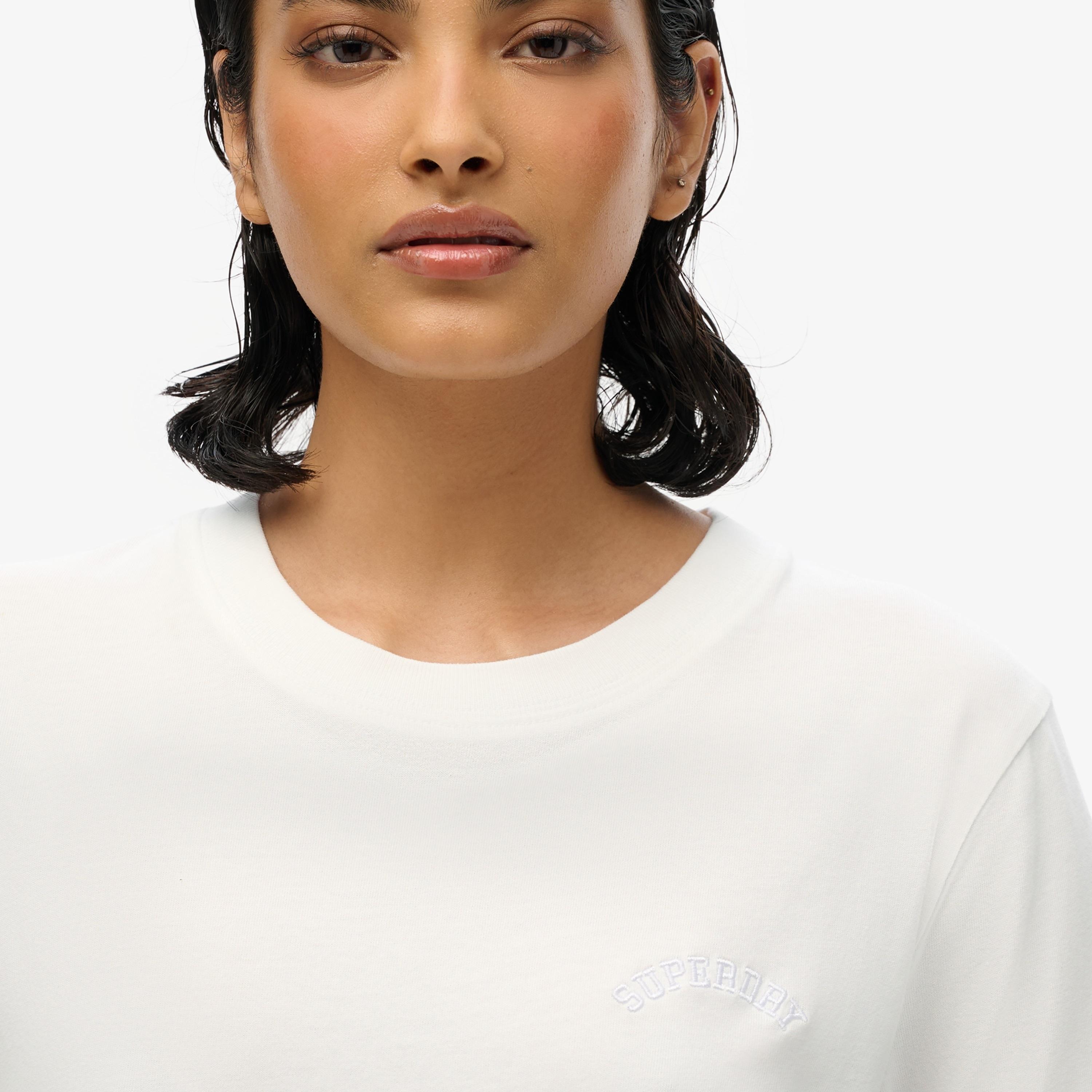 تي شيرت سادة بأكمام قصيرة ورقبة دائرية للنساء من سوبردراي-women-clothing-tshirts-image-3