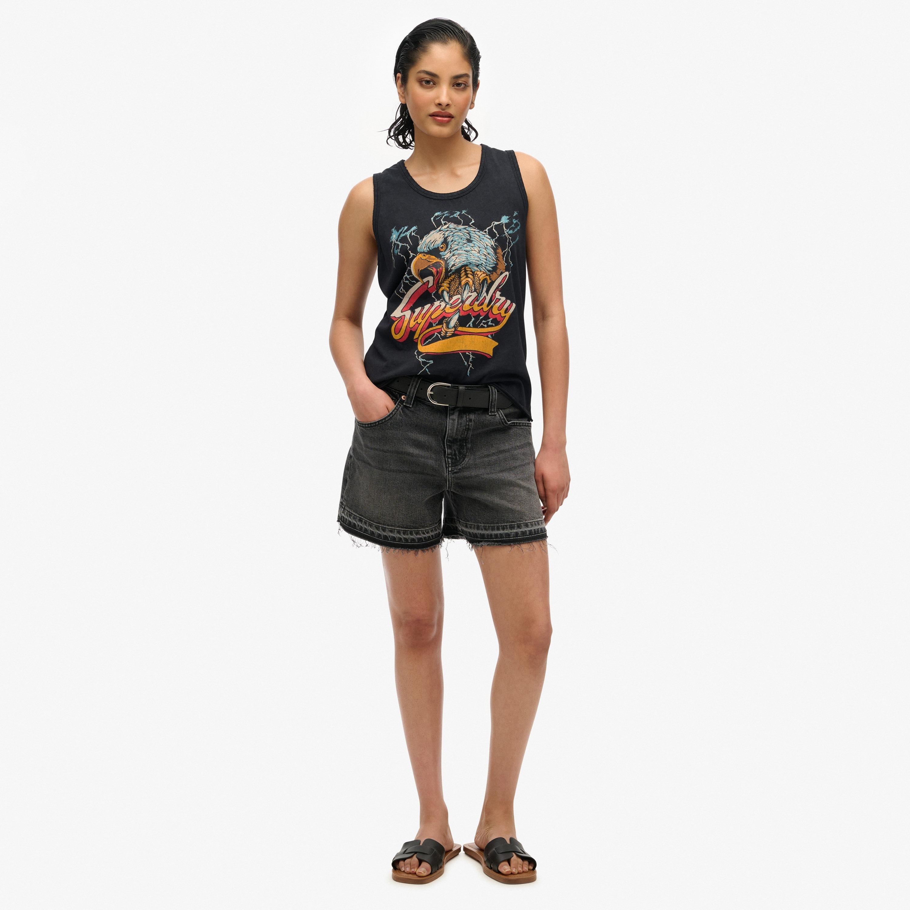 بلوزة نسائية بدون أكمام بفتحة رقبة دائرية ورسومات من سوبردراي-women-clothing-shirtsandblouses-blouses-image-2