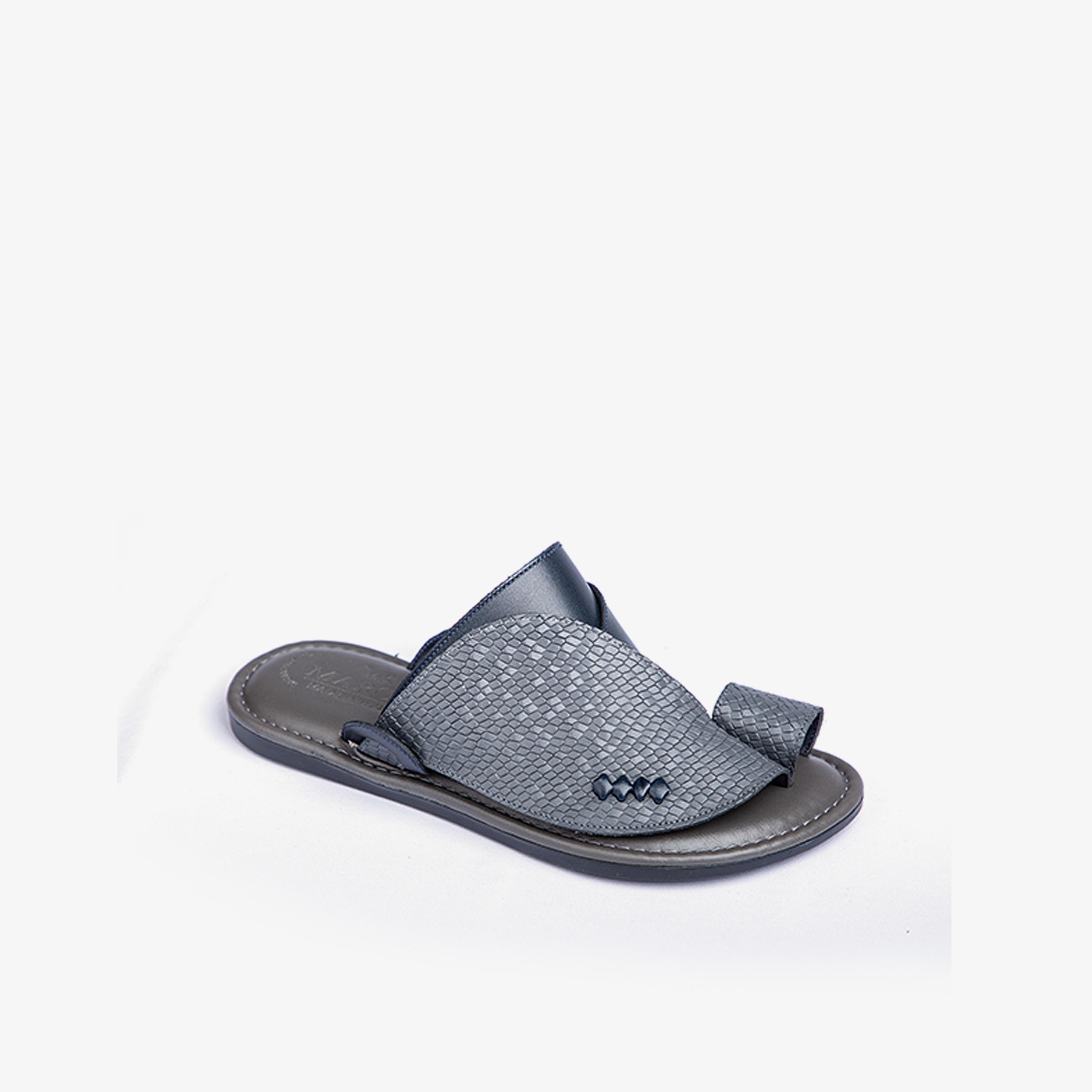 Alarrab Men's Slip On Oriental Slide Sandals | MR-3247-2002-men-shoes-sandals-image-1