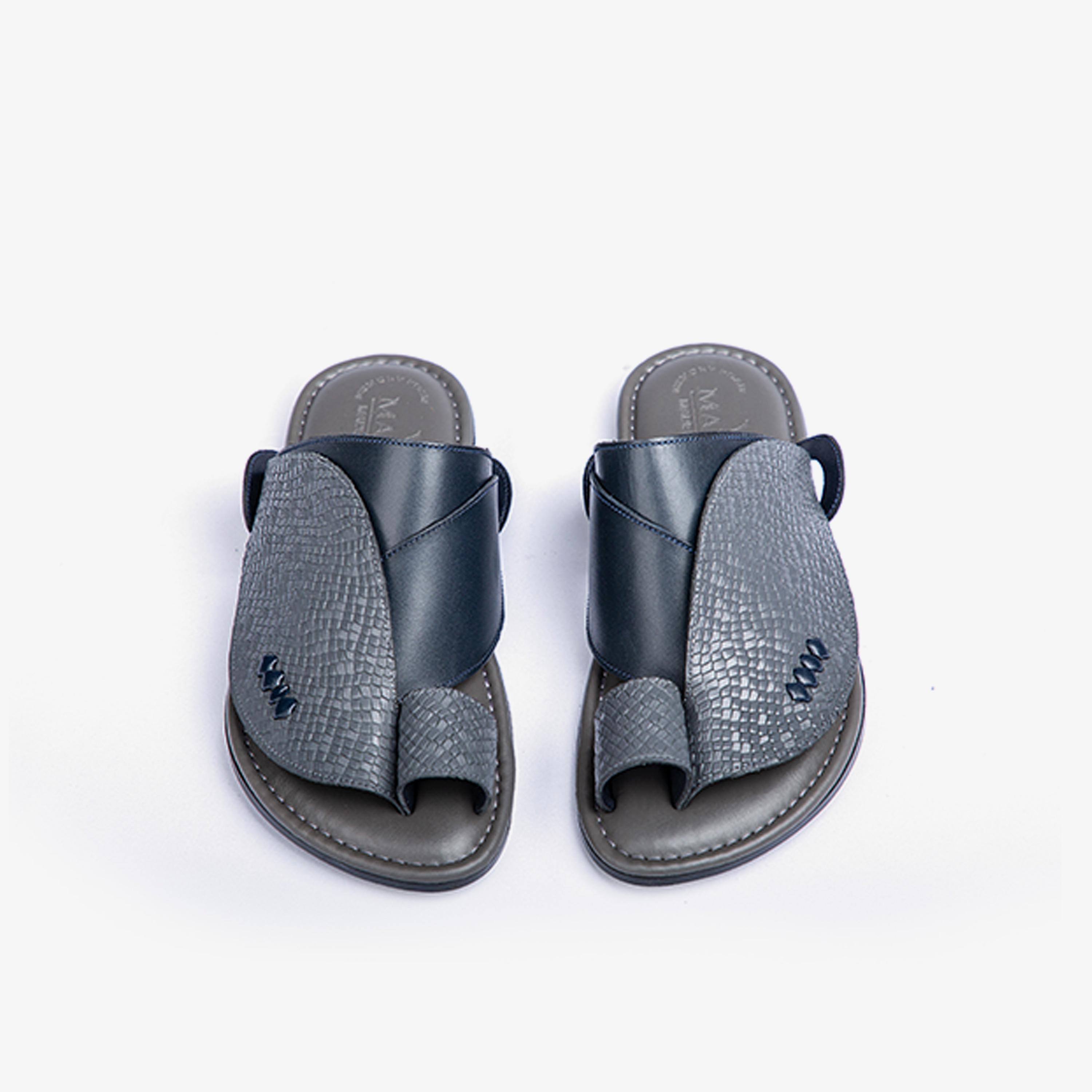 Alarrab Men's Slip On Oriental Slide Sandals | MR-3247-2002-men-shoes-sandals-image-2