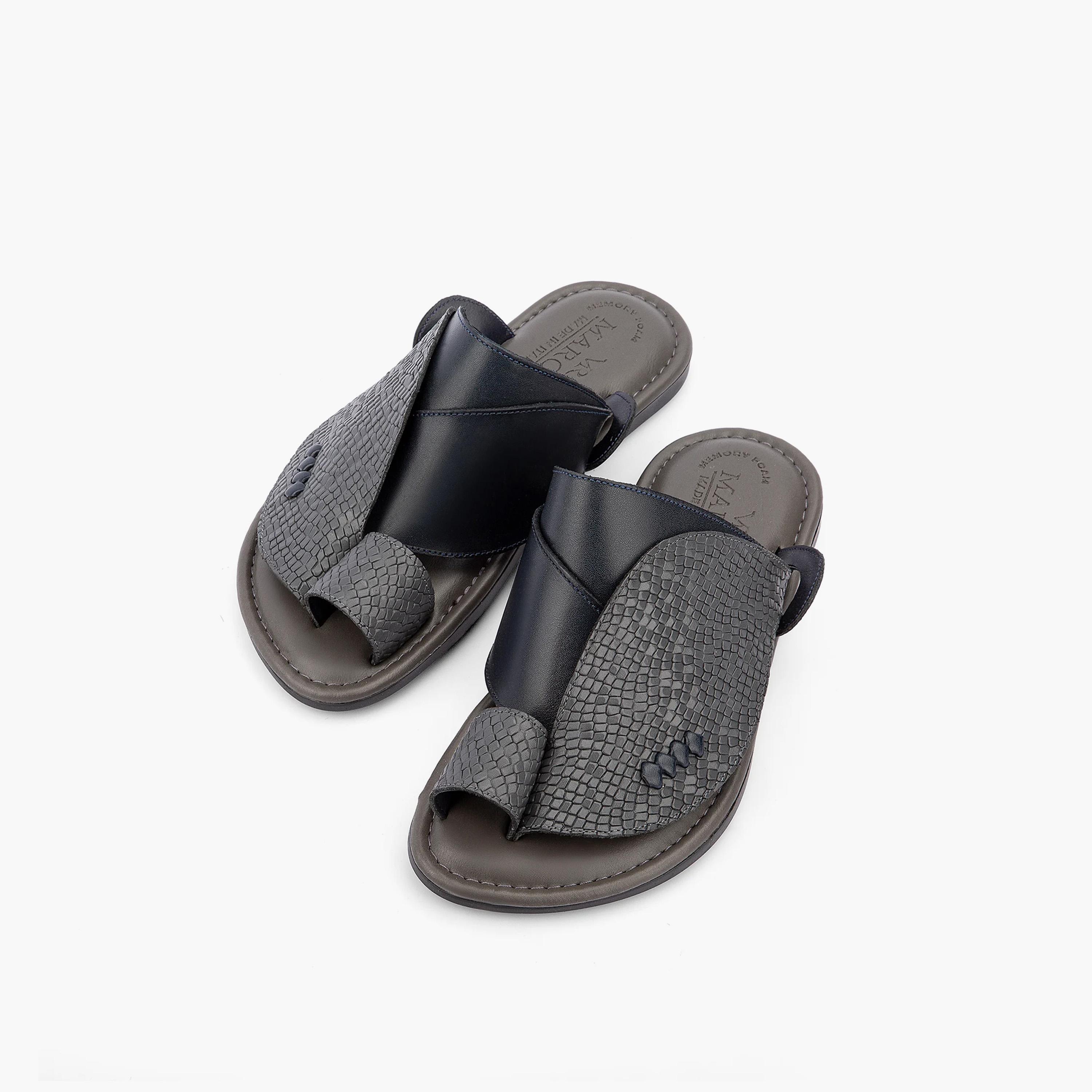 Alarrab Men's Slip On Oriental Slide Sandals | MR-3247-2002-men-shoes-sandals-image-3