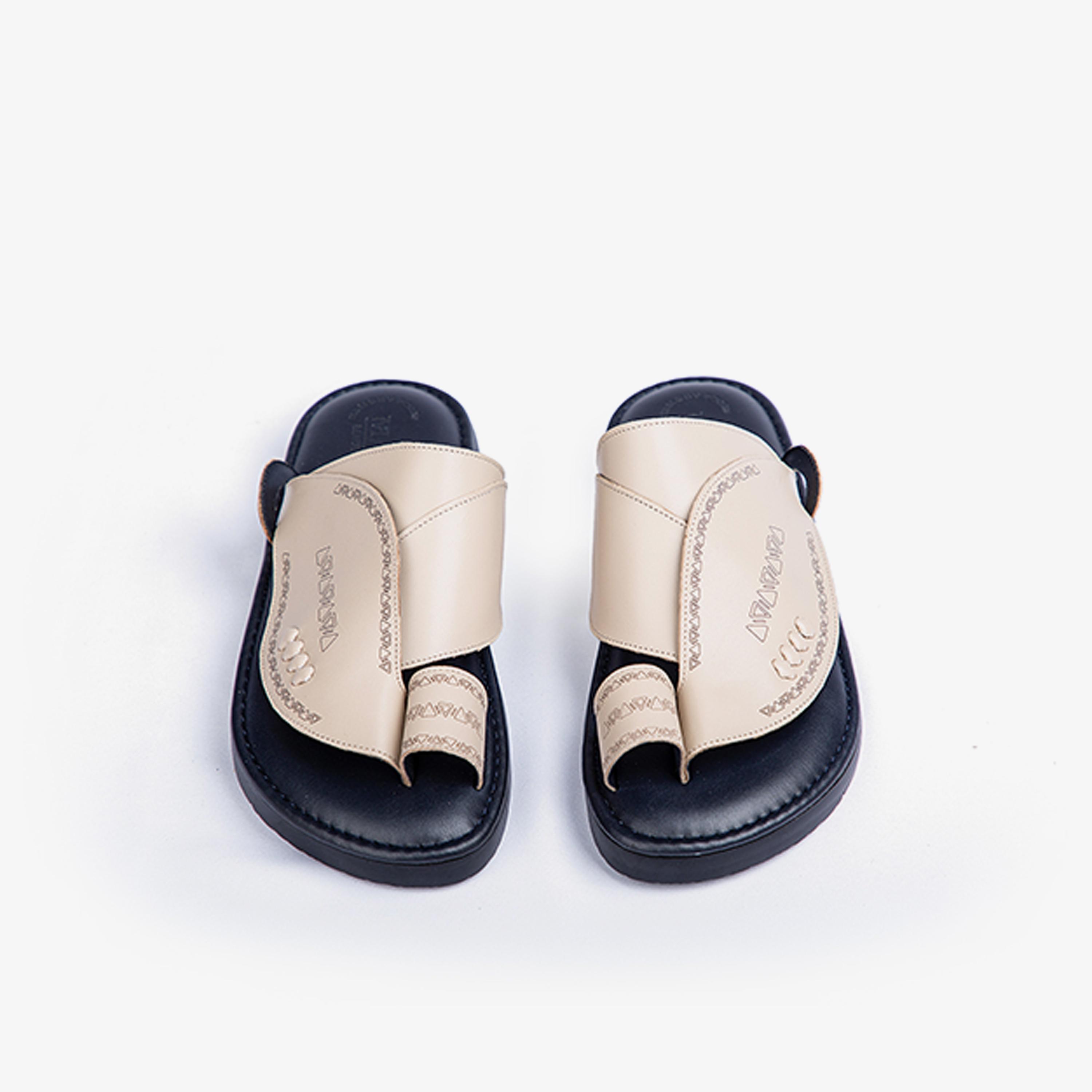 Alarrab Men's Slip On Oriental Slide Sandals | MR-3883-2002-men-shoes-sandals-image-2
