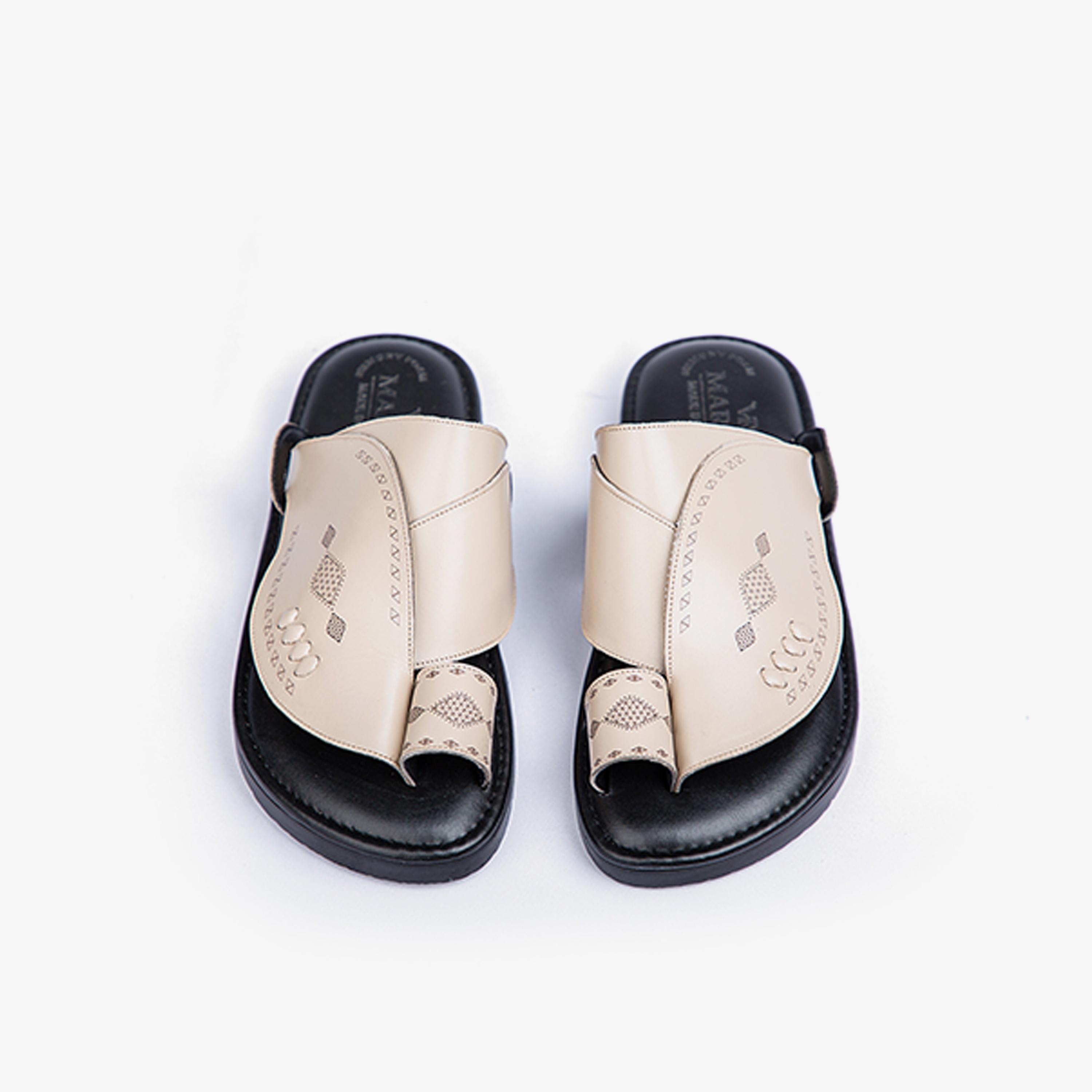 Alarrab Men's Slip On Oriental Slide Sandals | MR-3884-2002-men-shoes-sandals-image-2