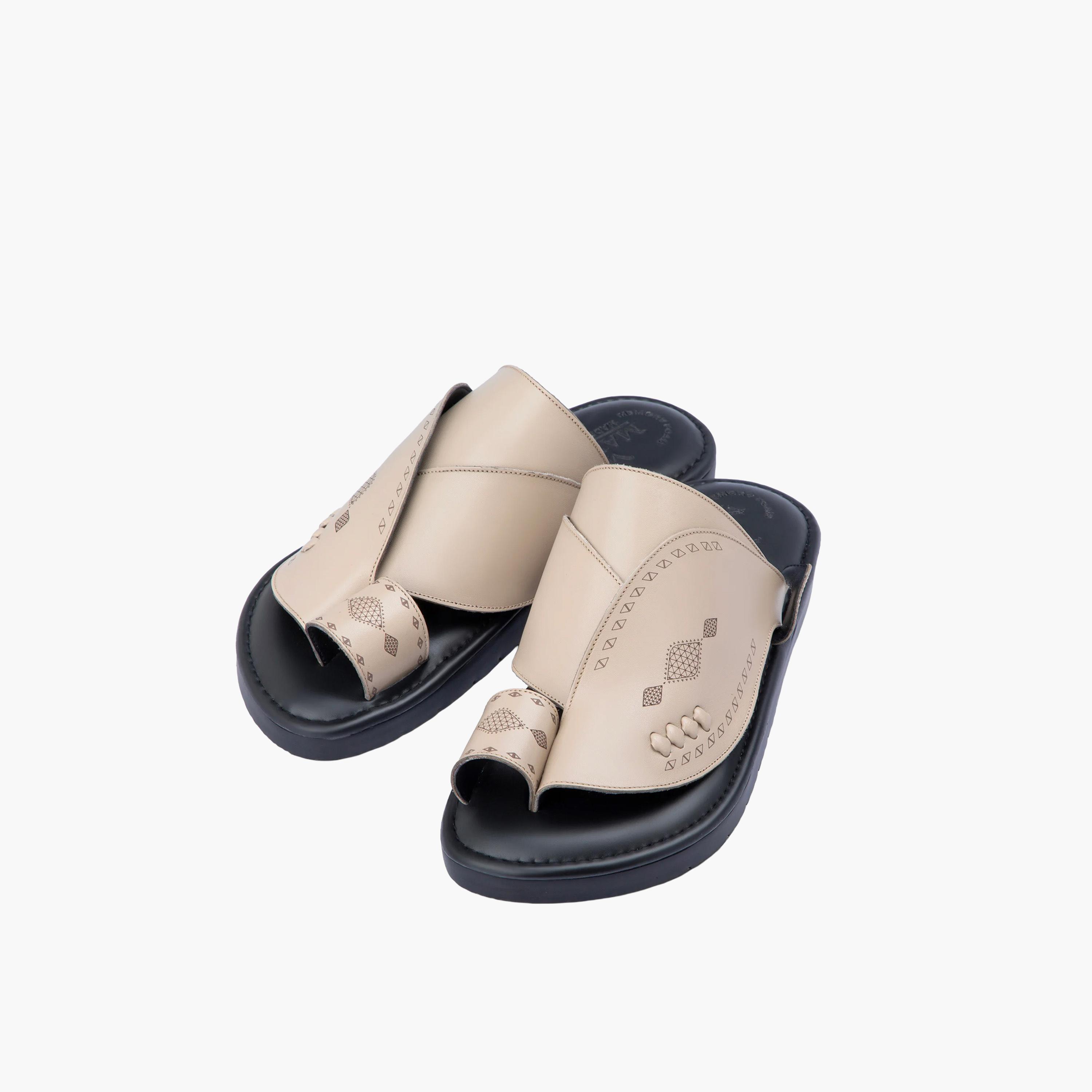 Alarrab Men's Slip On Oriental Slide Sandals | MR-3884-2002-men-shoes-sandals-image-3
