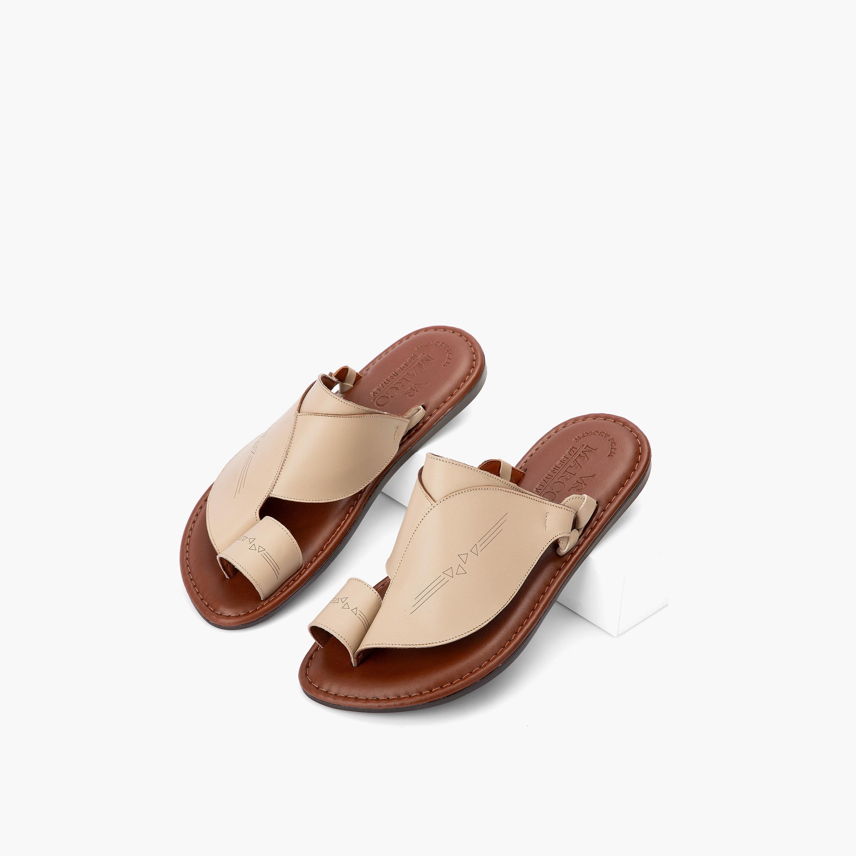 Alarrab Men's Slip On Oriental Slide Sandals | MR-3938-2002-men-shoes-sandals-image-2
