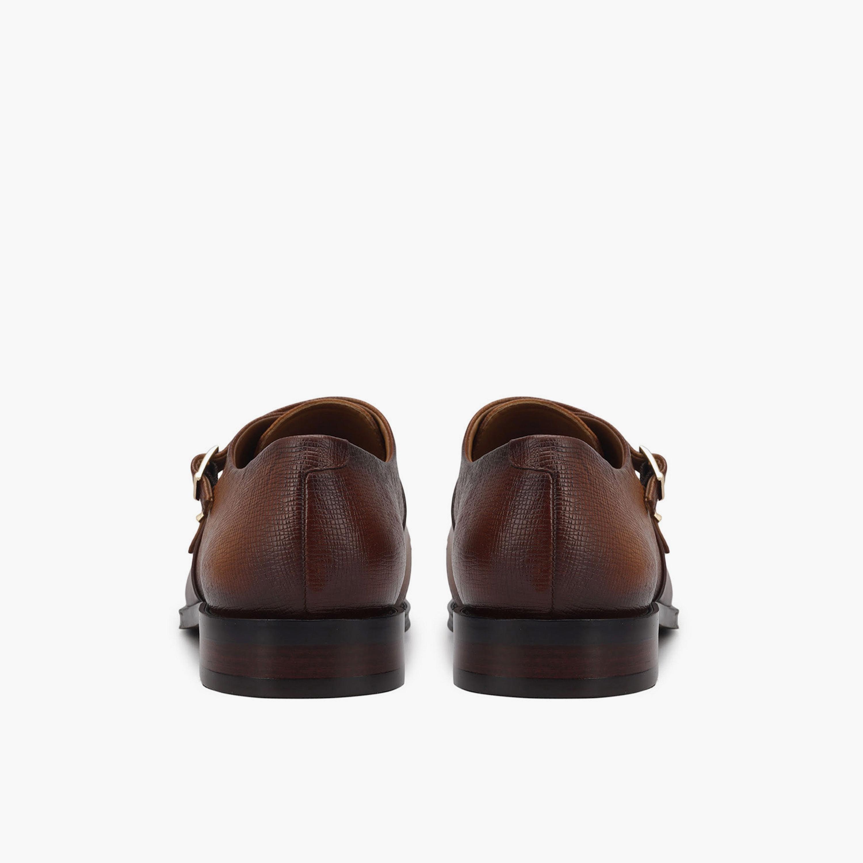 Rosso Brunello Men's Buckle Monk Strap | MS-4705-men-shoes-formalshoes-image-4