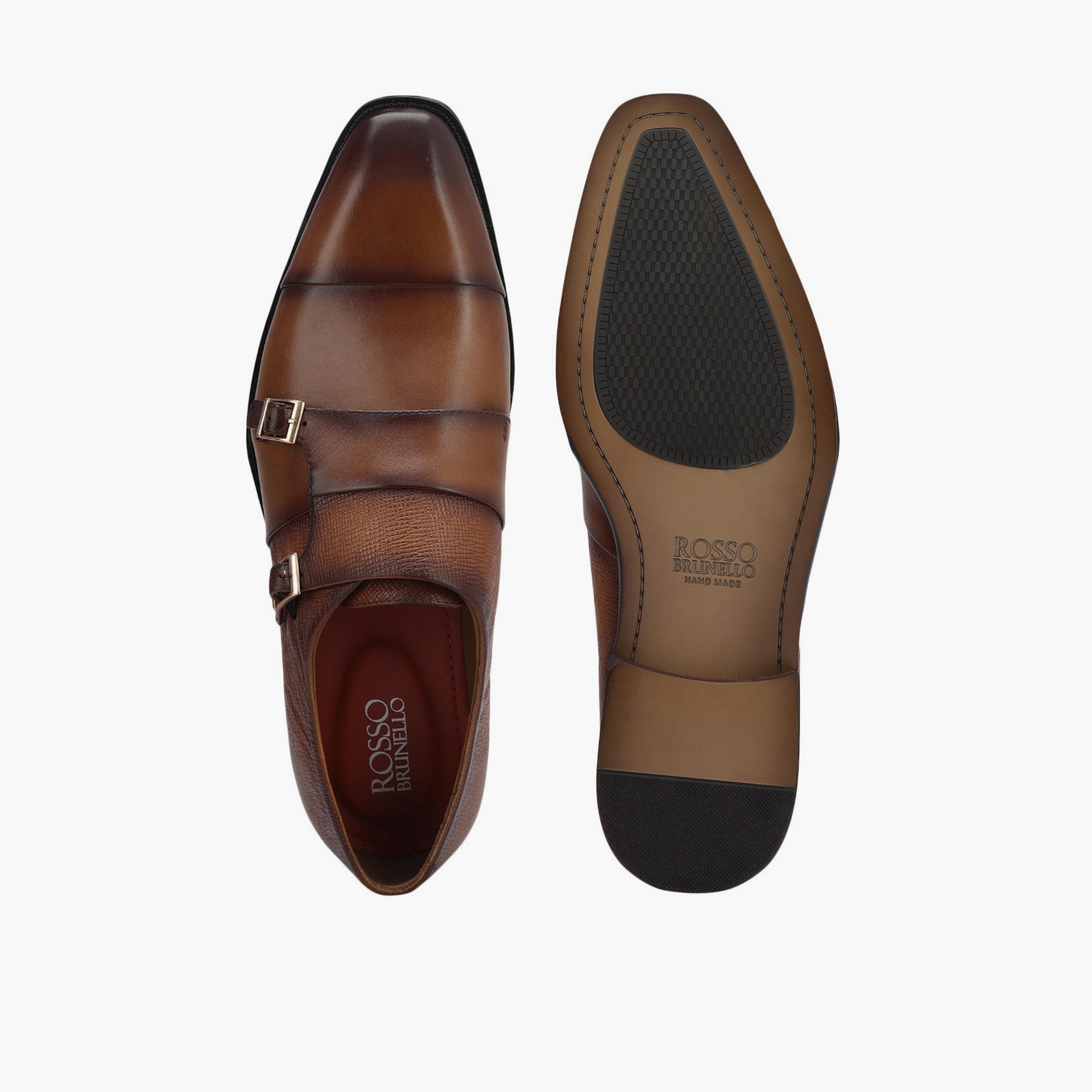 Rosso Brunello Men's Buckle Monk Strap | MS-4705-men-shoes-formalshoes-image-6