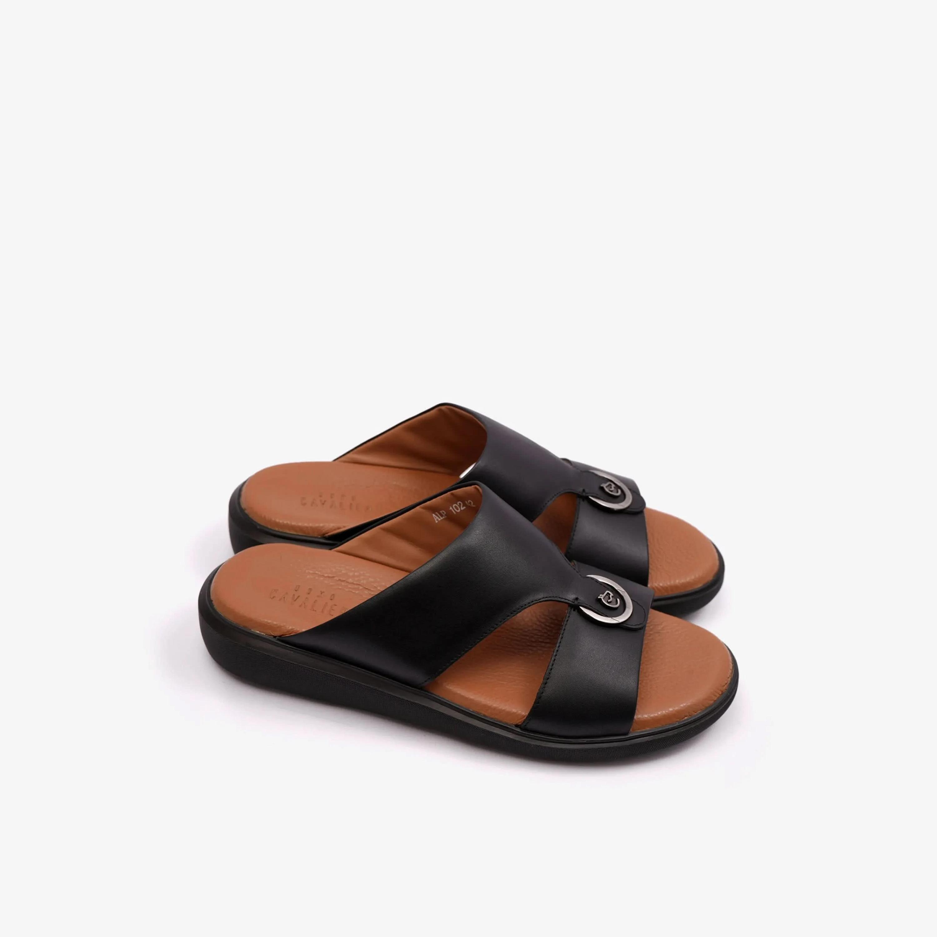 اومو كافاليير- صندل عربي رجالي سهل الارتداء | MSDCVALP102-men-shoes-sandals-image-1