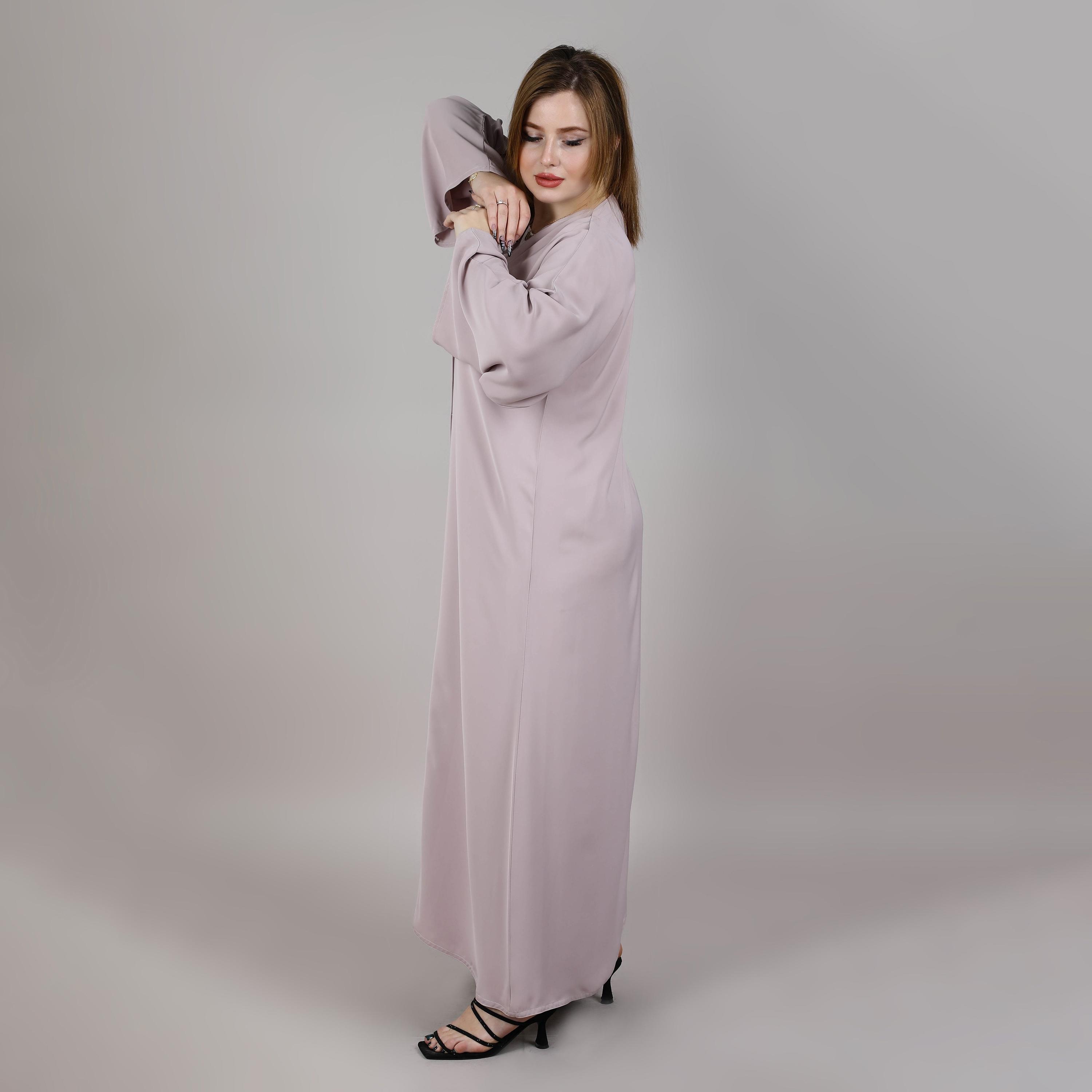 عباية نسائية نيدا كلاسيكية وردية من إم سكوير فاشون-women-arabicclothing-abayas-image-3