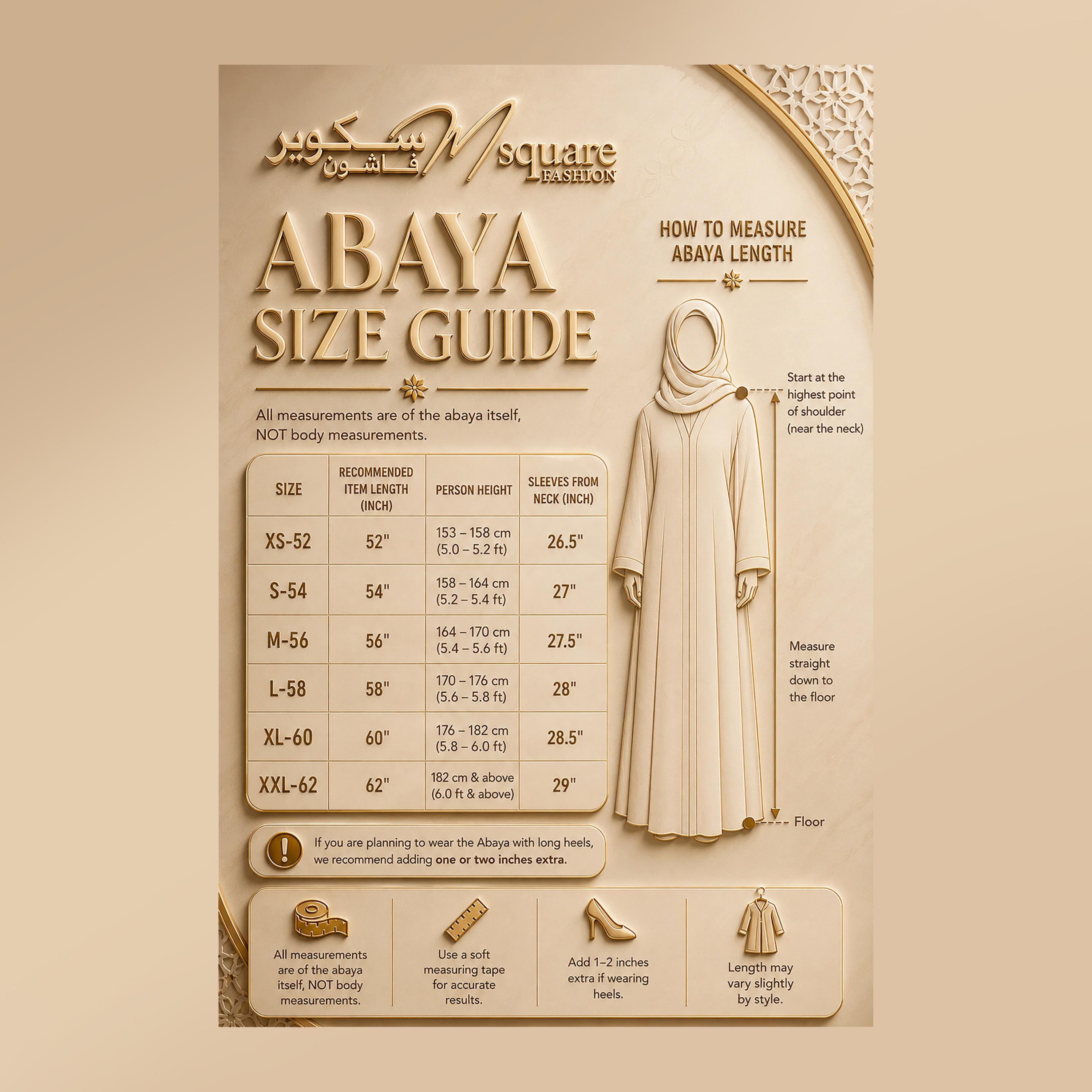 عباية نسائية من قماش كريب باربي بجهة أمامية متموجة باللون الرمادي من إم سكوير فاشون-women-arabicclothing-abayas-image-6