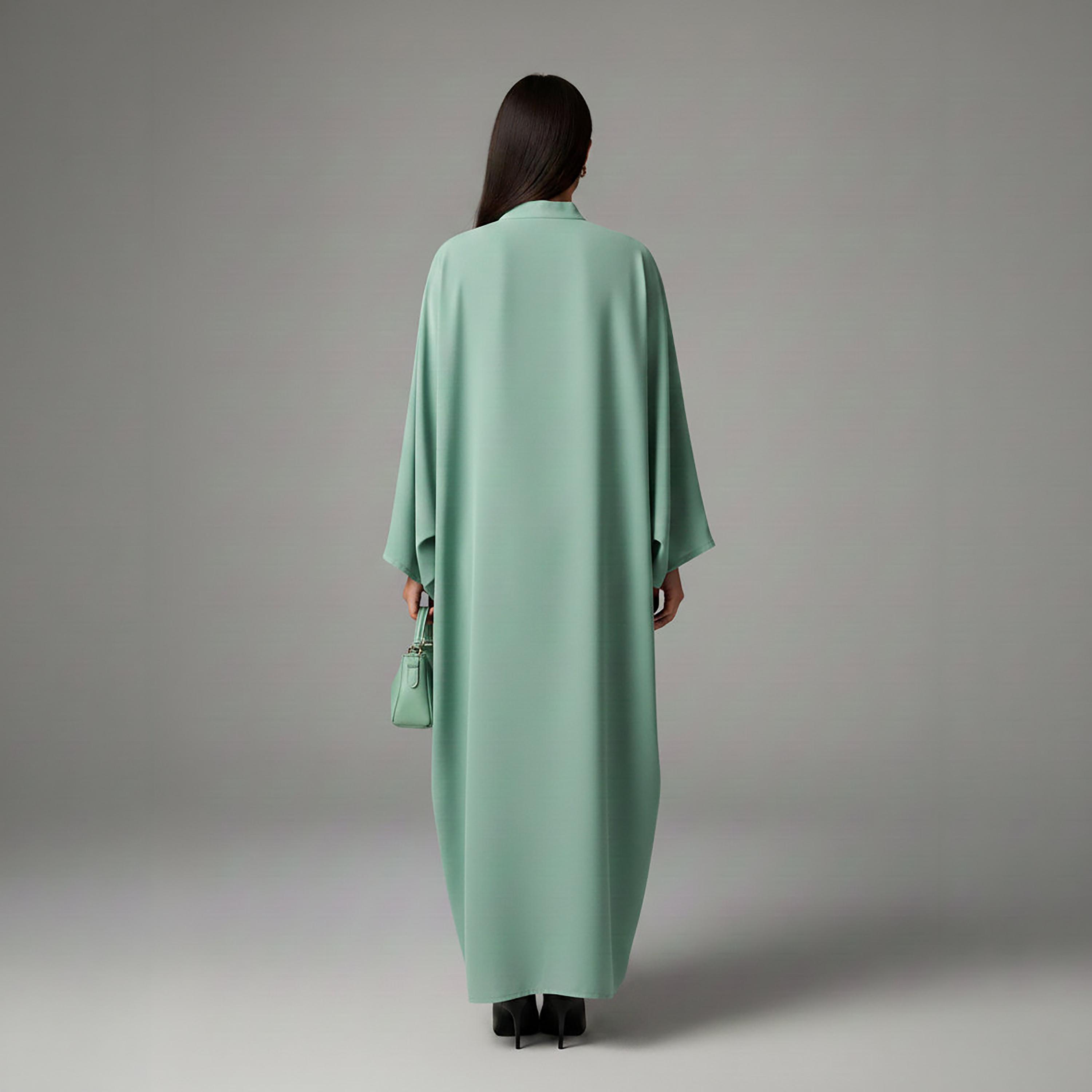 عباءة "نيدا كوري" بياقة ماندارين للنساء من إم سكوير فاشن-women-arabicclothing-abayas-image-4