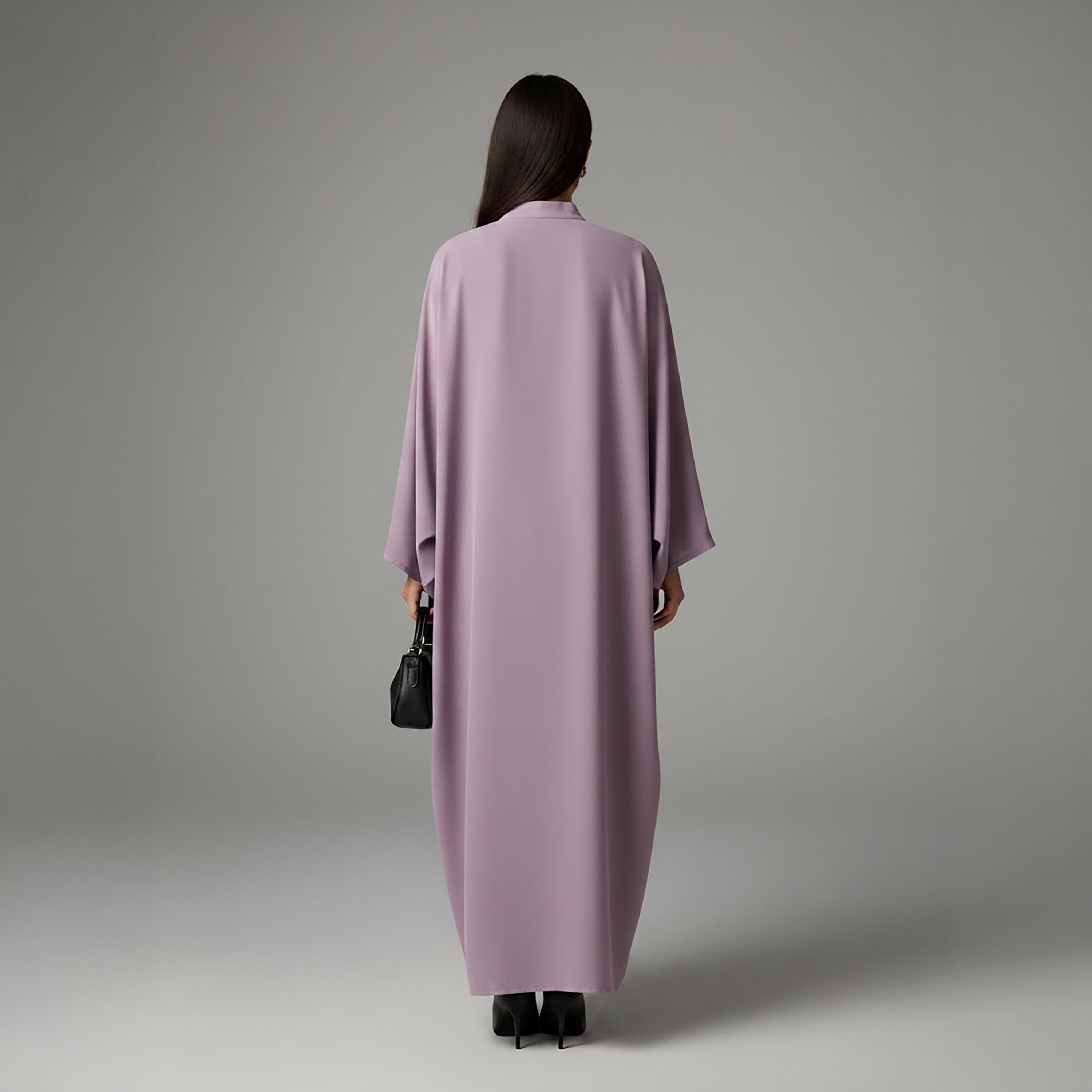 عباءة "نيدا كوري" بياقة ماندارين للنساء من إم سكوير فاشن-women-arabicclothing-abayas-image-4