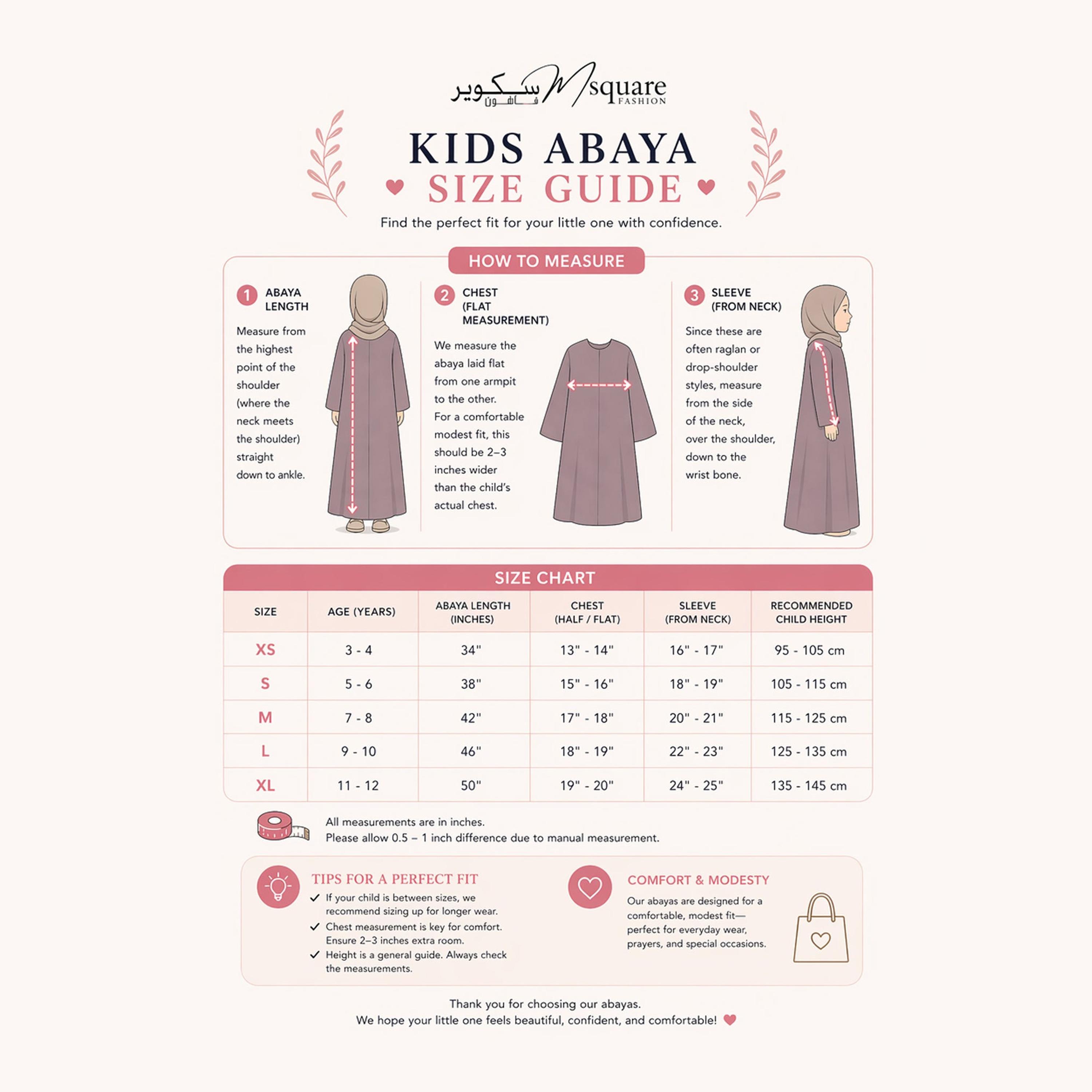 Msquare Fashion 3-Piece Textured Kimono Sleeves Silk Girls Abaya Set-girls-arabicclothing-abayas-image-1