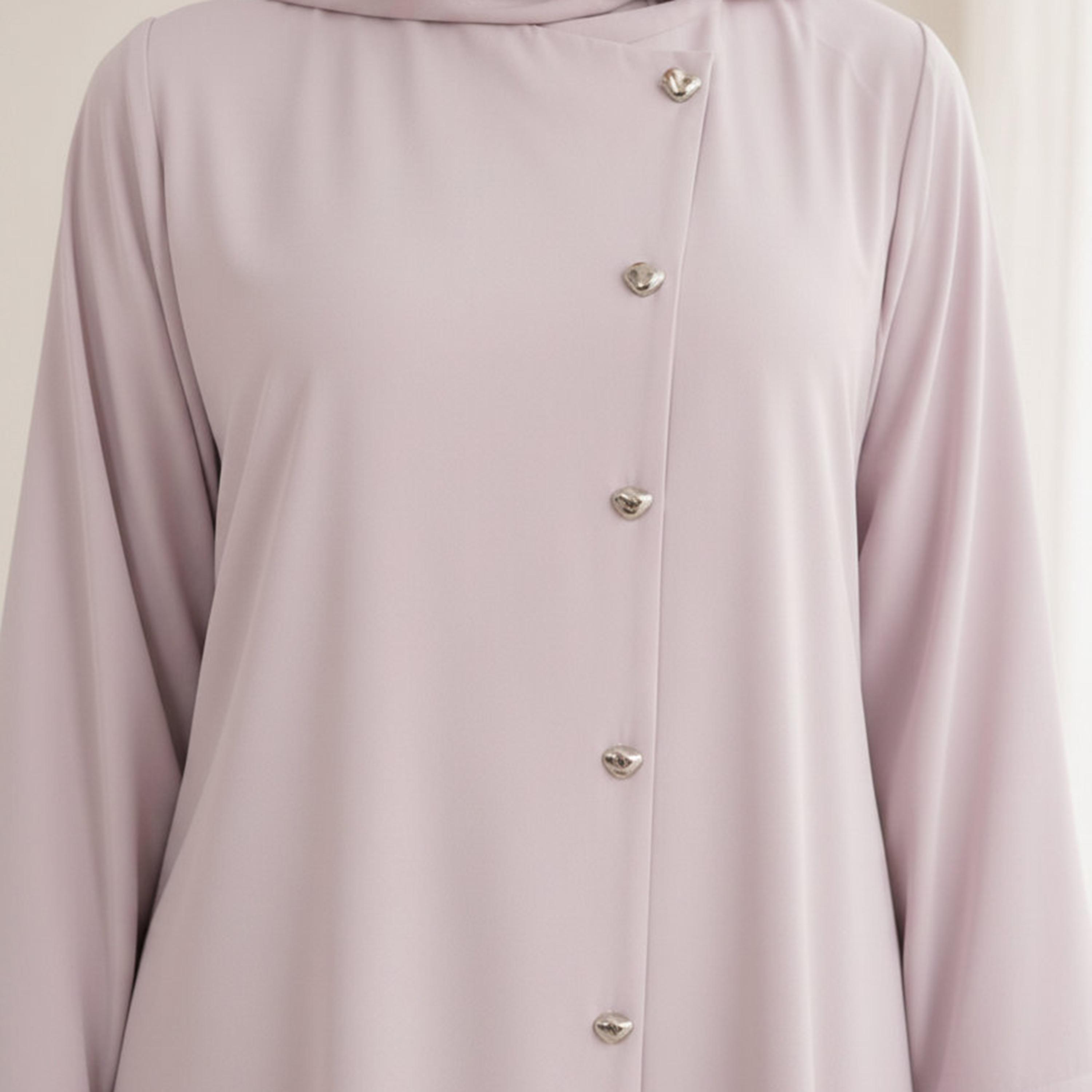Msquare Fashion Nida Women's Korean Abaya with Hijab-women-arabicclothing-abayas-image-2