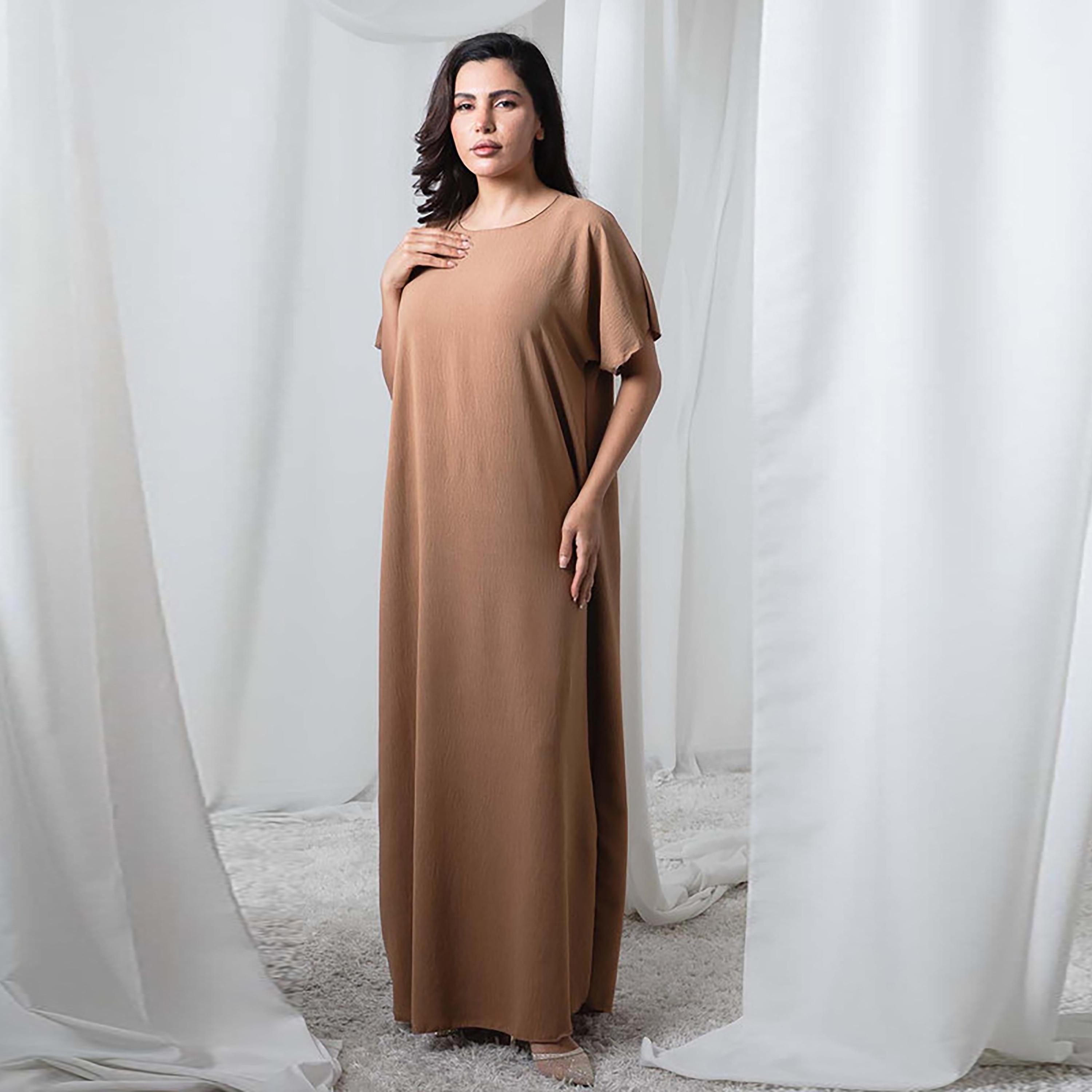 Msquare Fashion CEY Fabric Women's Abaya Inner Dress-women-arabicclothing-abayainner-image-1