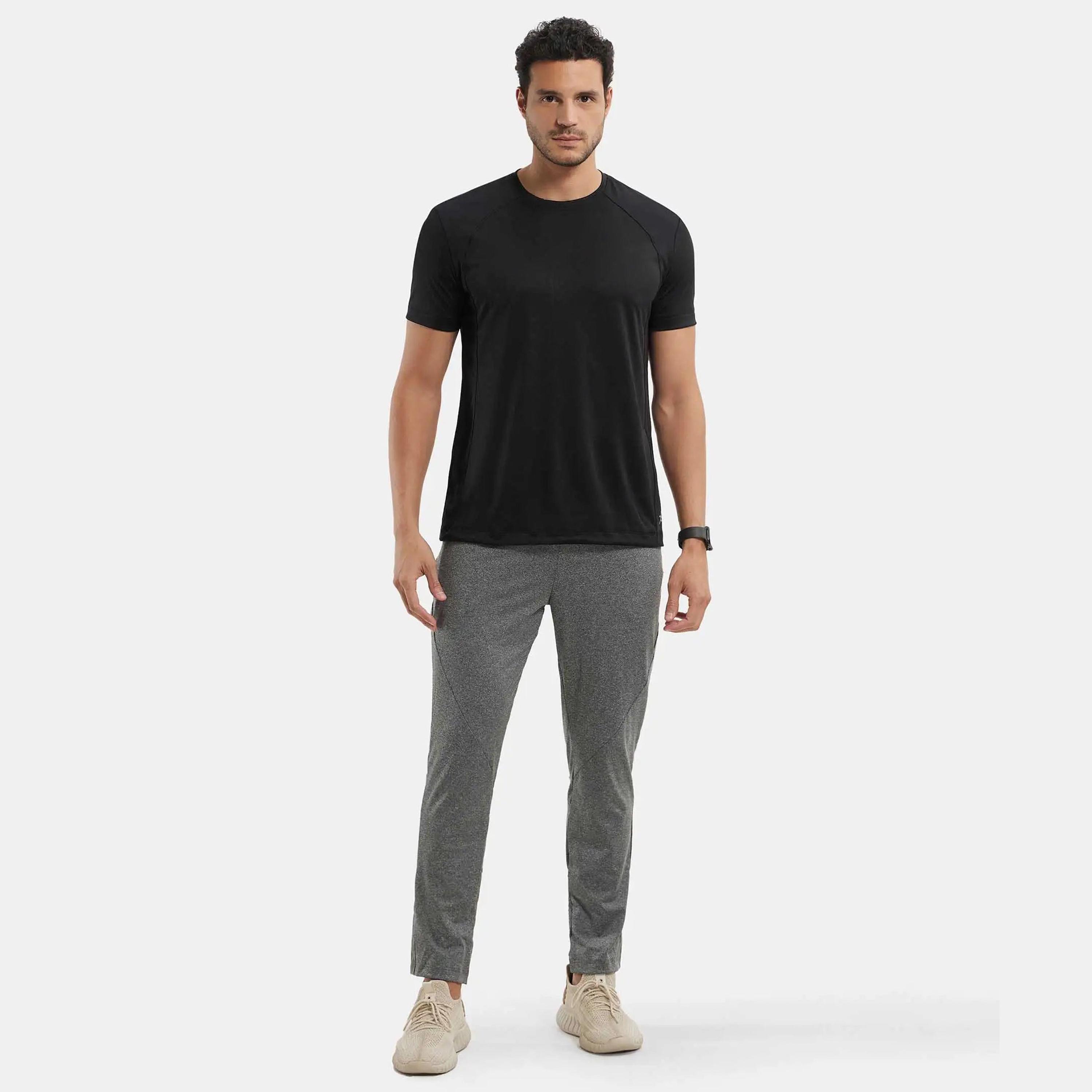 جوكي- تي شيرت رجالي موف برقبة دائرية ونصف كم-men-clothing-tshirtsandpolos-tshirts-image-4