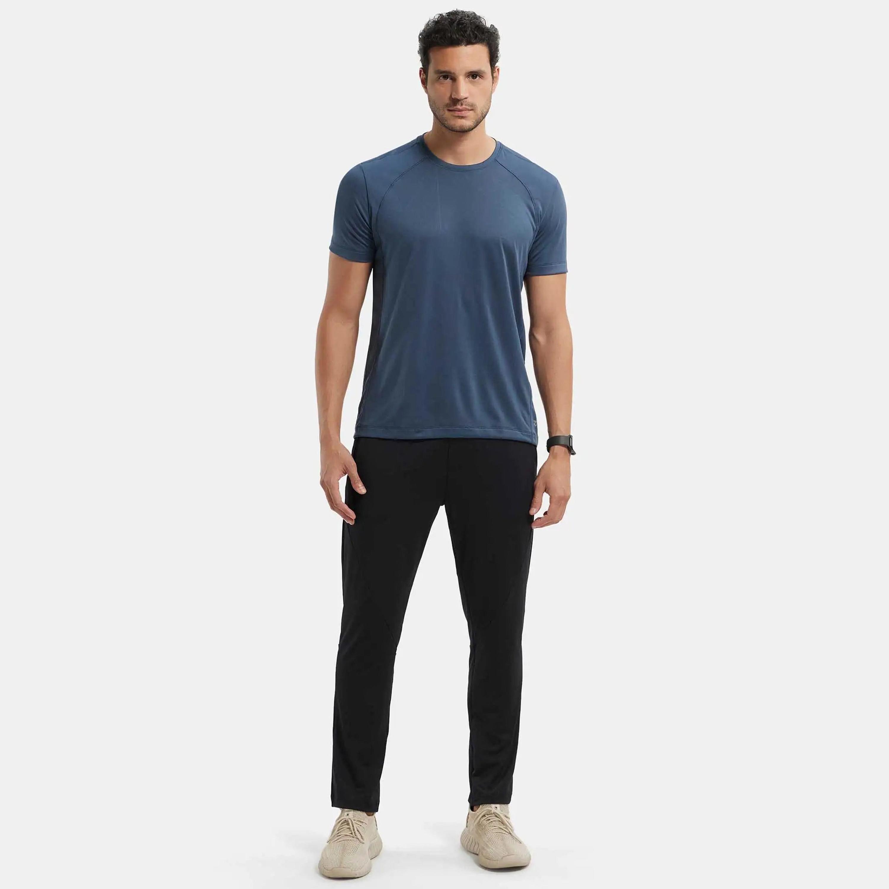 جوكي- تي شيرت رجالي موف برقبة دائرية ونصف كم-men-clothing-tshirtsandpolos-tshirts-image-4