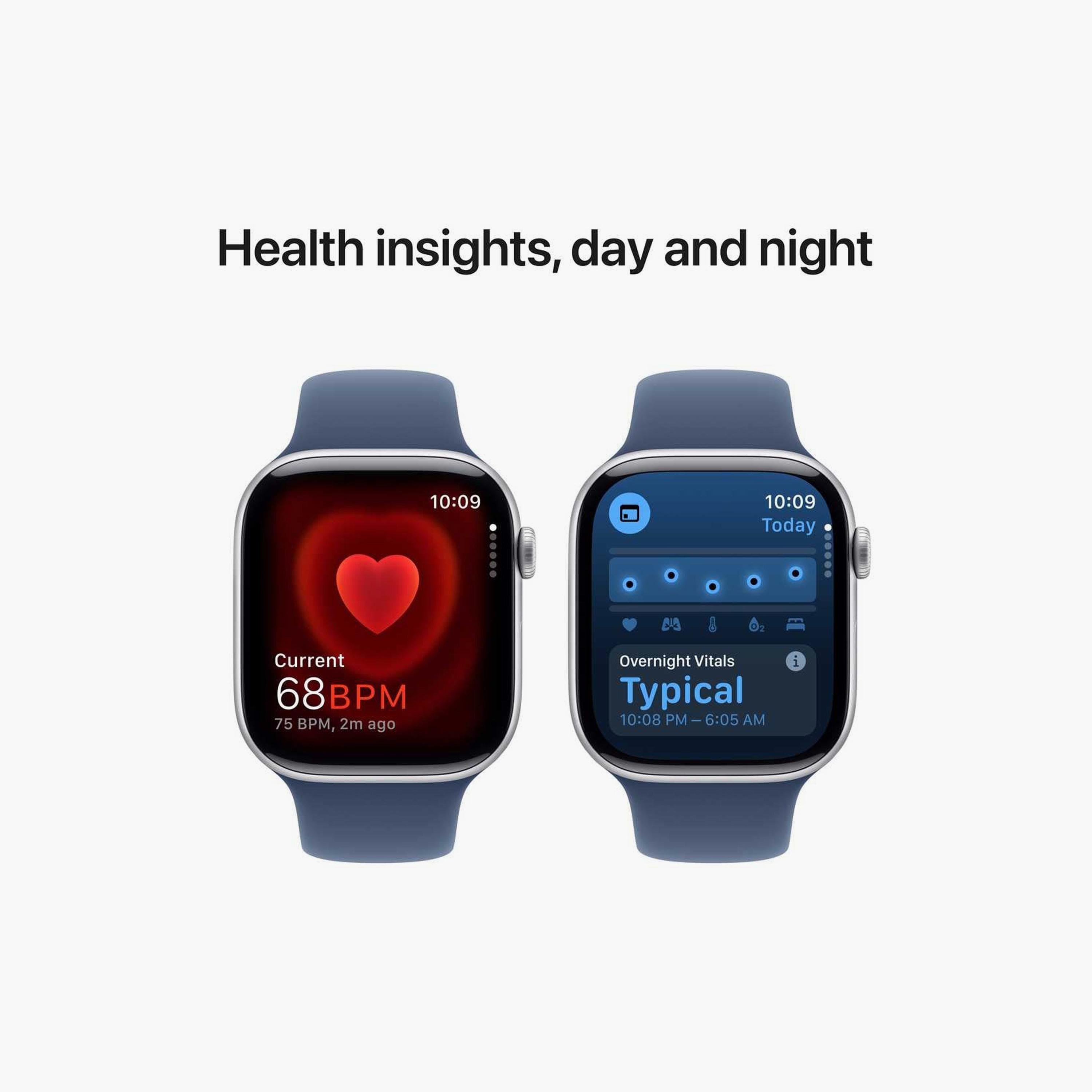 ساعة أبل سيريز 10 GPS + جراب تيتانيوم ذهبي خلوي 42 مم مع سوار رياضي ستارلايت-electronics-smartwatches-image-4
