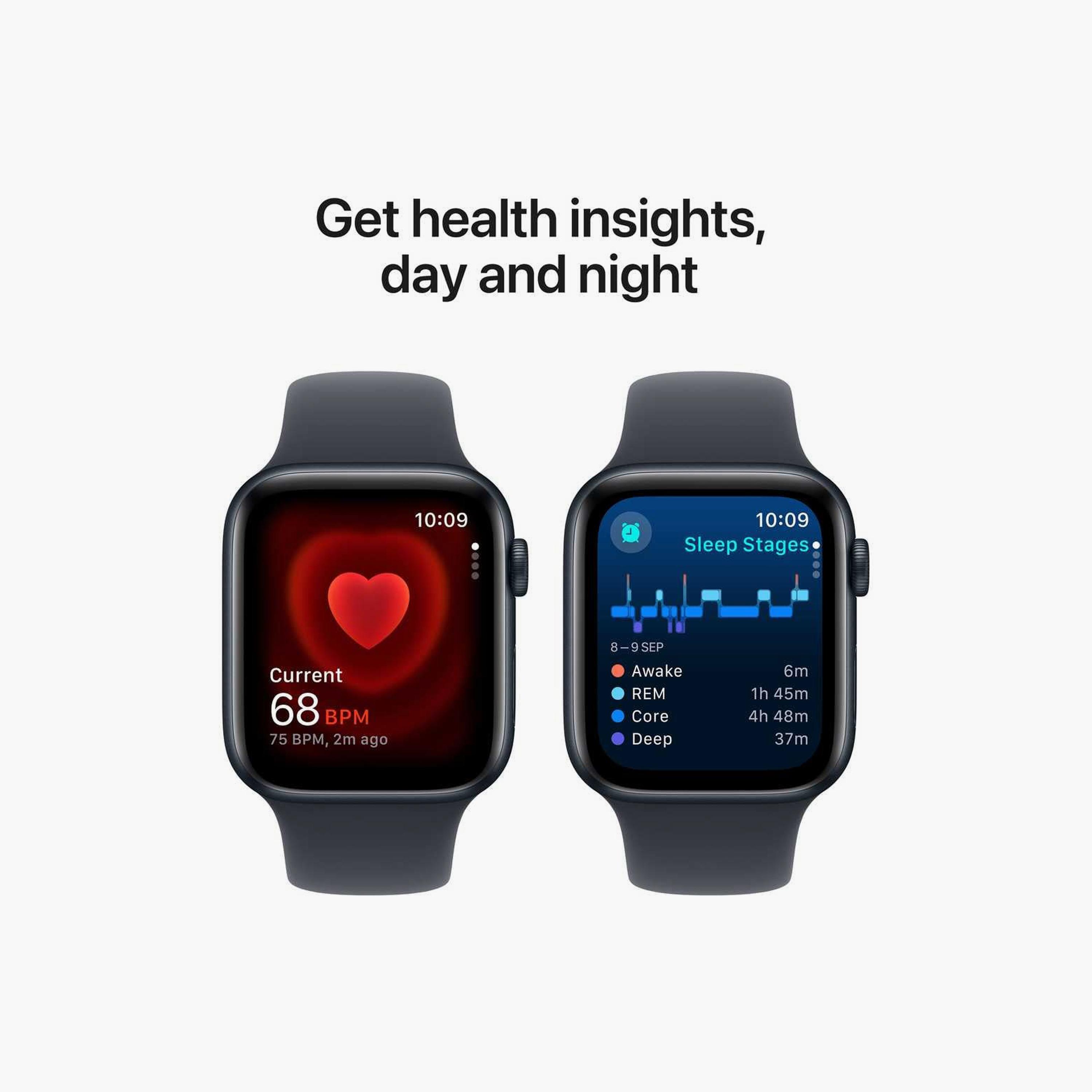 Apple Watch SE GPS 44mm Midnight Aluminium Case with Midnight Sport Band-electronics-smartwatches-image-5
