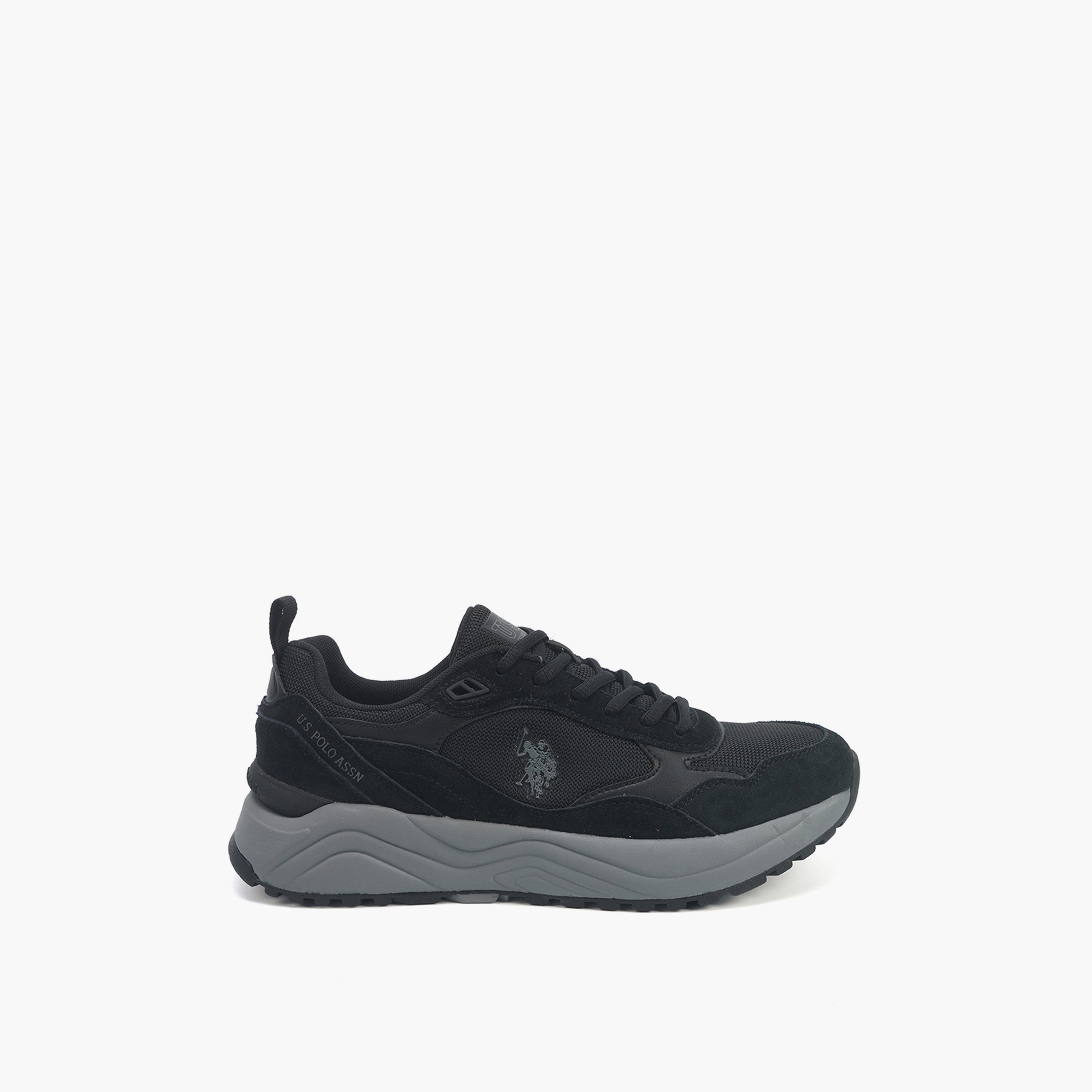 يو إس بولو أسوسييشن. - حذاء رياضي رجالي برباط للكاحل | MYELT_GLB_5PR_MEN_OD-men-shoes-sneakers-image-3