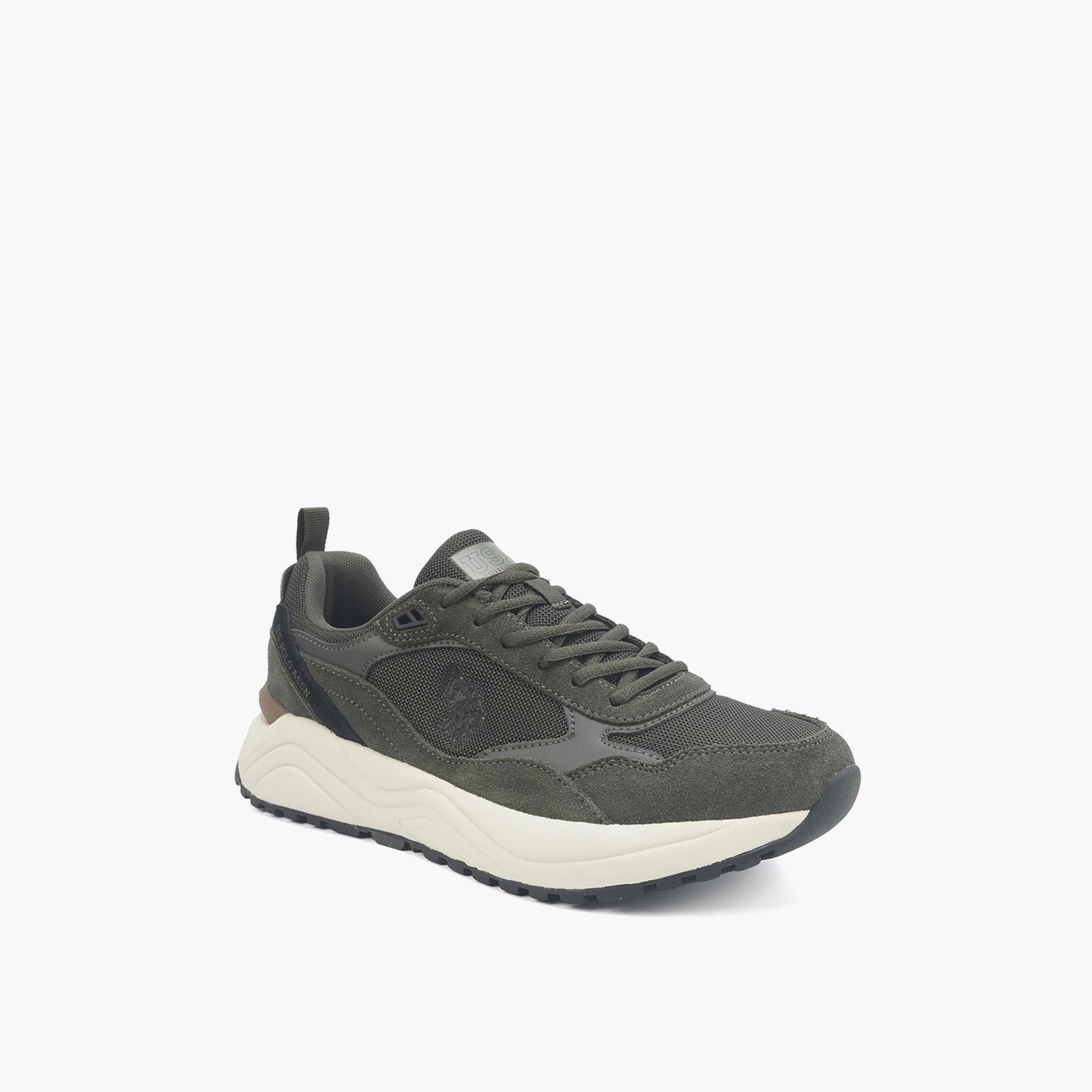 يو إس بولو أسوسييشن. - حذاء رياضي رجالي برباط للكاحل | MYELT_GLB_5PR_MEN_OD-men-shoes-sneakers-image-1