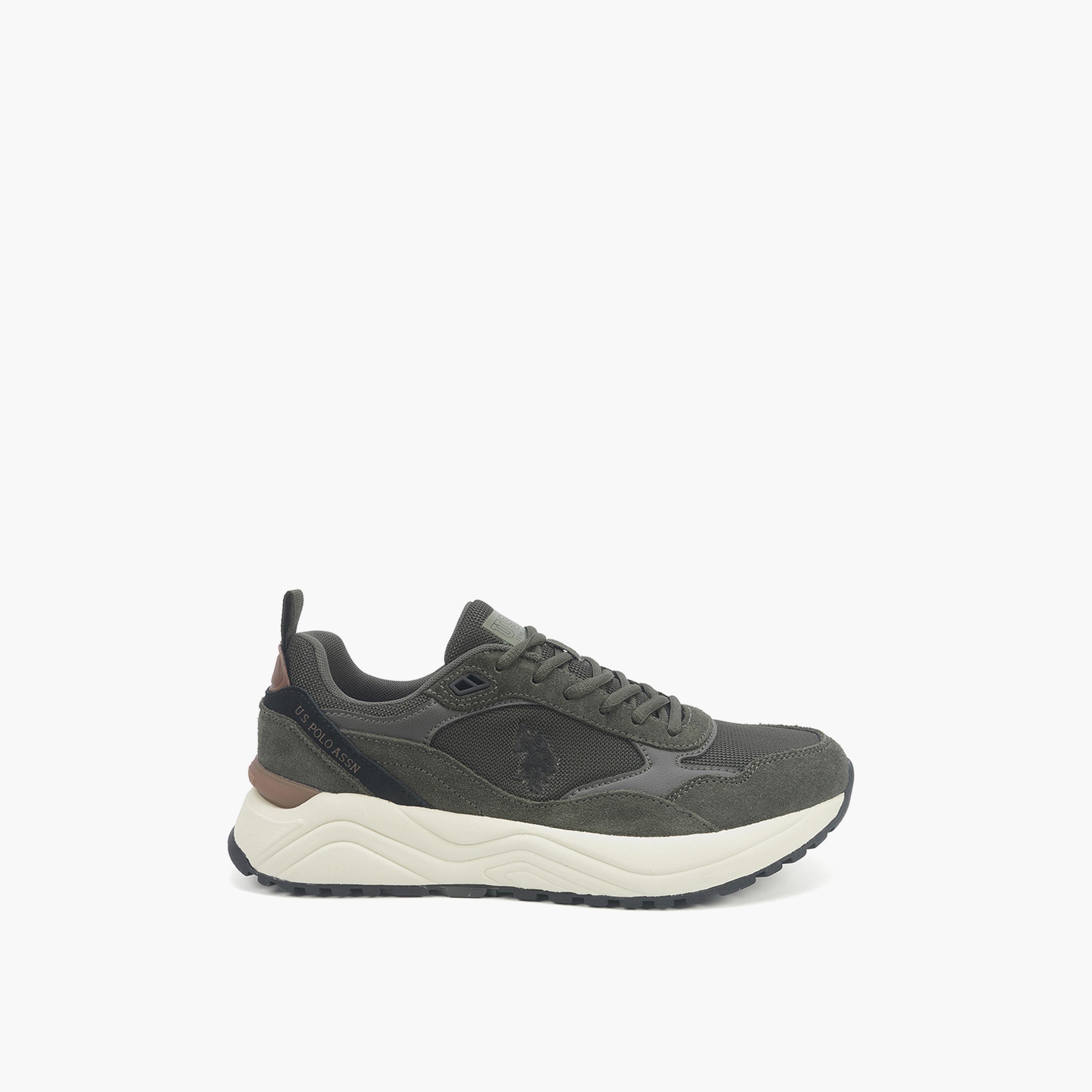 يو إس بولو أسوسييشن. - حذاء رياضي رجالي برباط للكاحل | MYELT_GLB_5PR_MEN_OD-men-shoes-sneakers-image-3