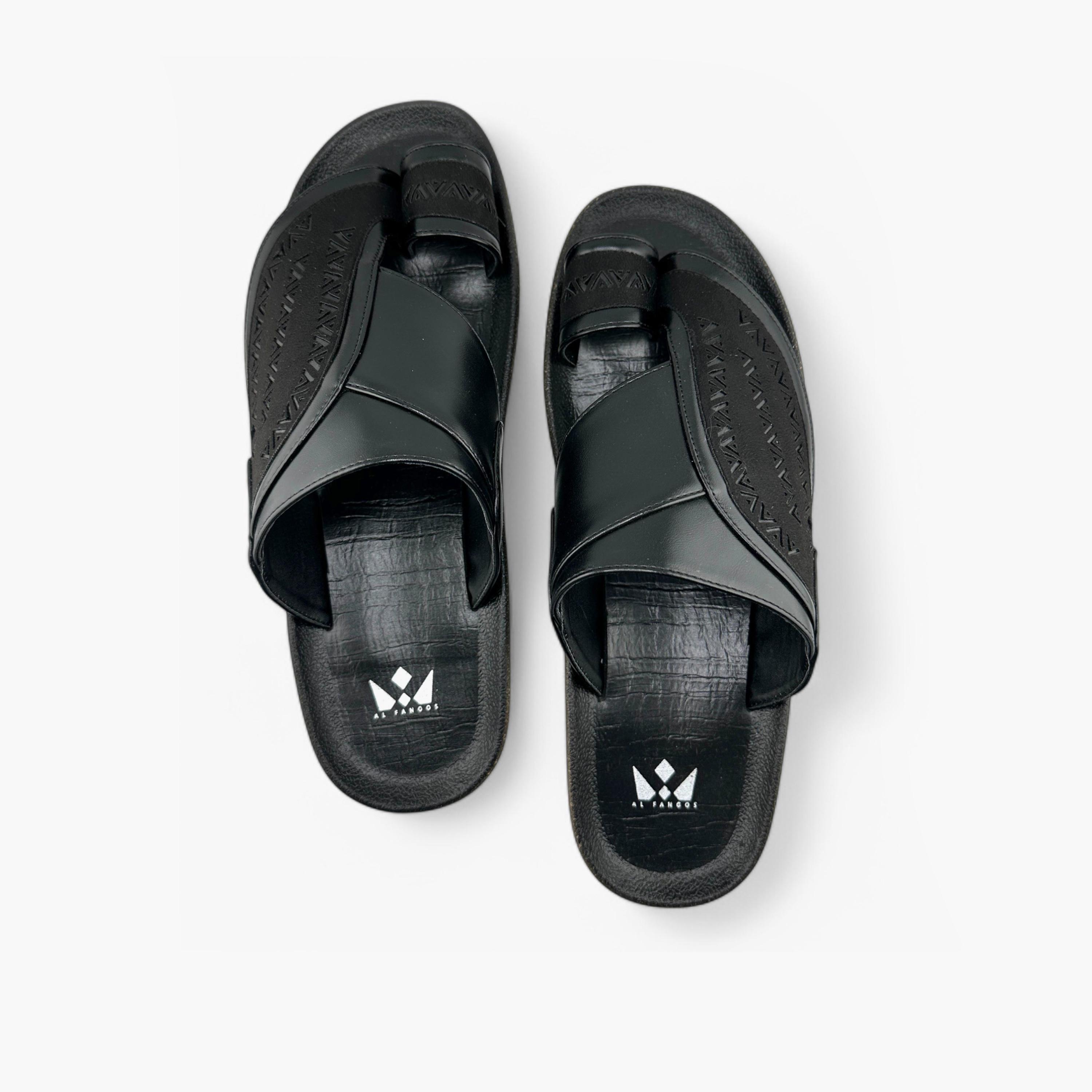 الفانوس- صندل تصميم عربي سهل الارتداء للرجال | Mk-KU04-men-shoes-sandals-image-2
