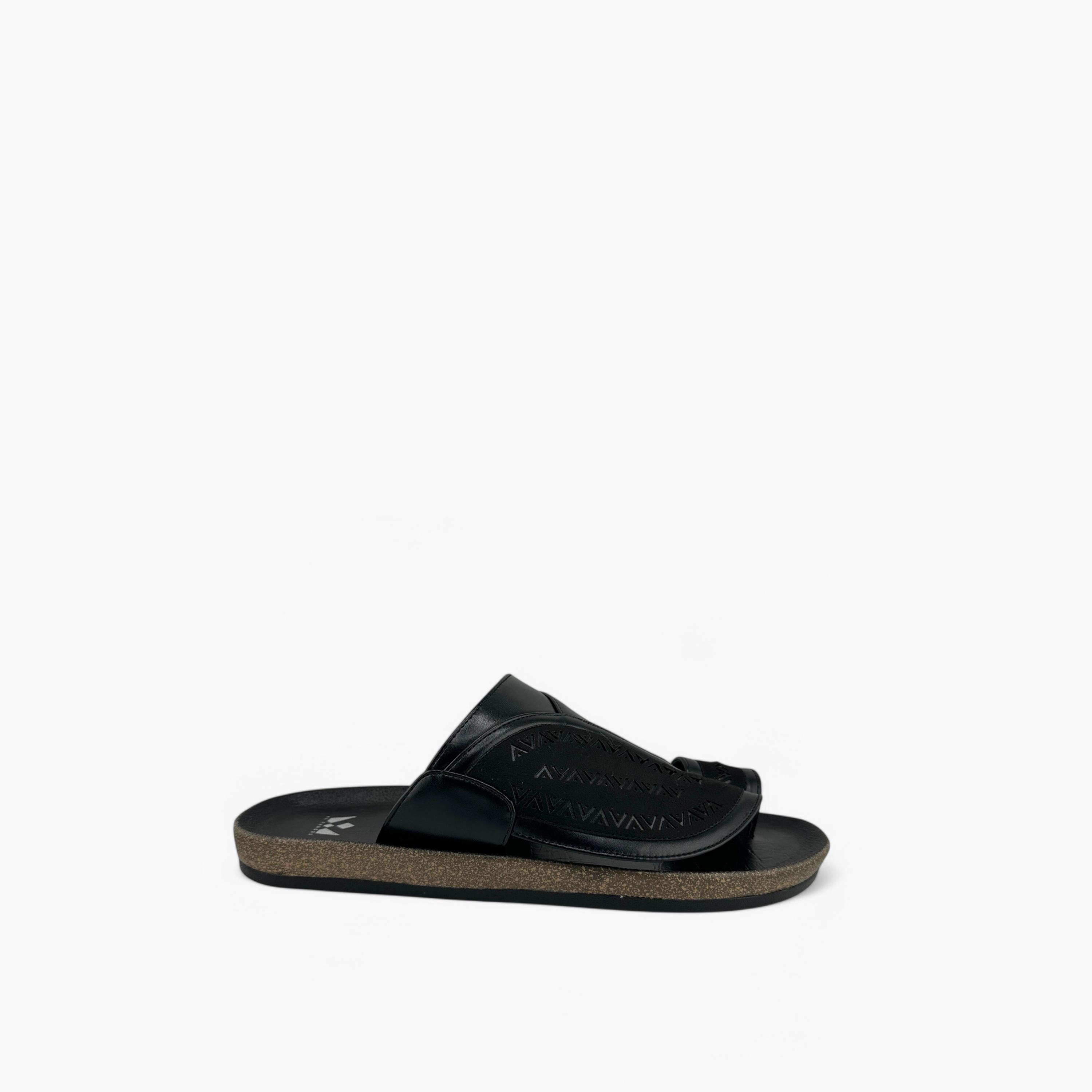 الفانوس- صندل تصميم عربي سهل الارتداء للرجال | Mk-KU04-men-shoes-sandals-image-4