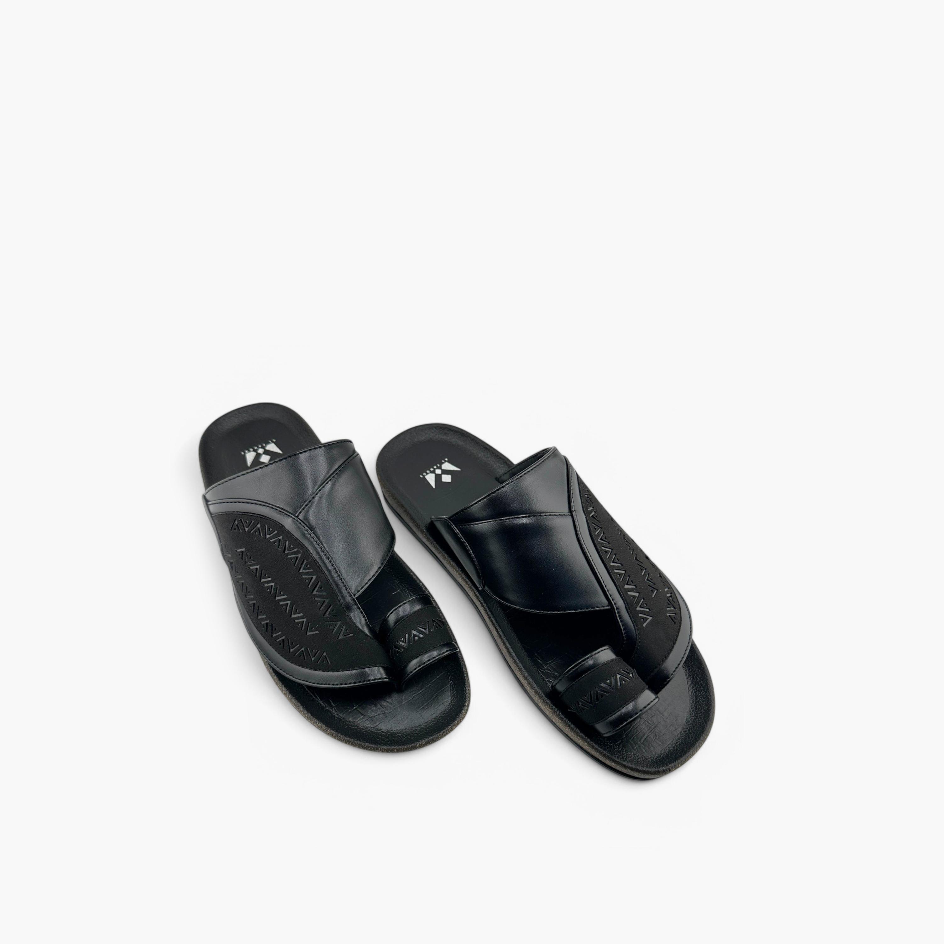 الفانوس- صندل تصميم عربي سهل الارتداء للرجال | Mk-KU04-men-shoes-sandals-image-5