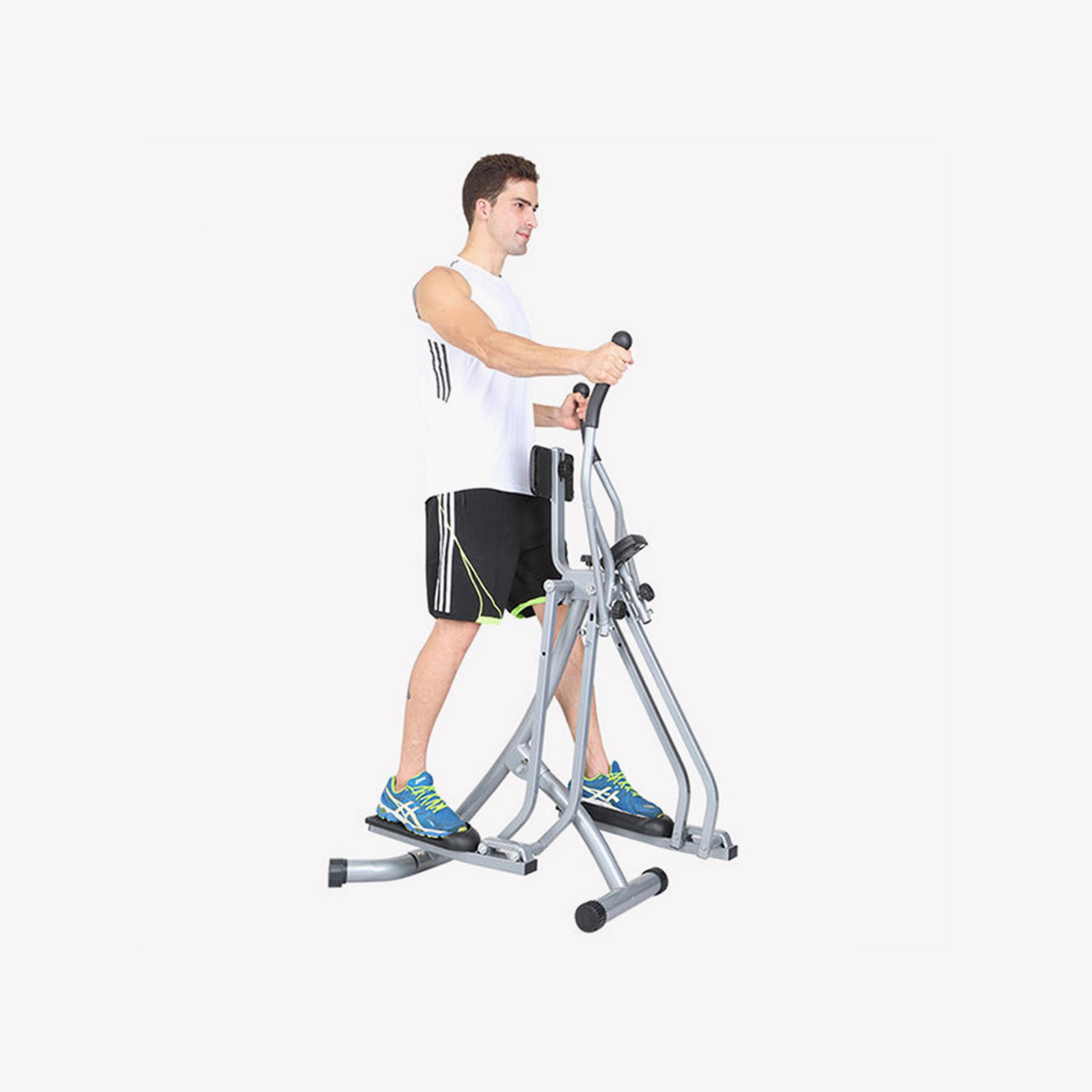 Air Walk Trainer Glider, 97 x 60.3 x 151.2 cm - Grey and Black-sports-gear-gym-image-2