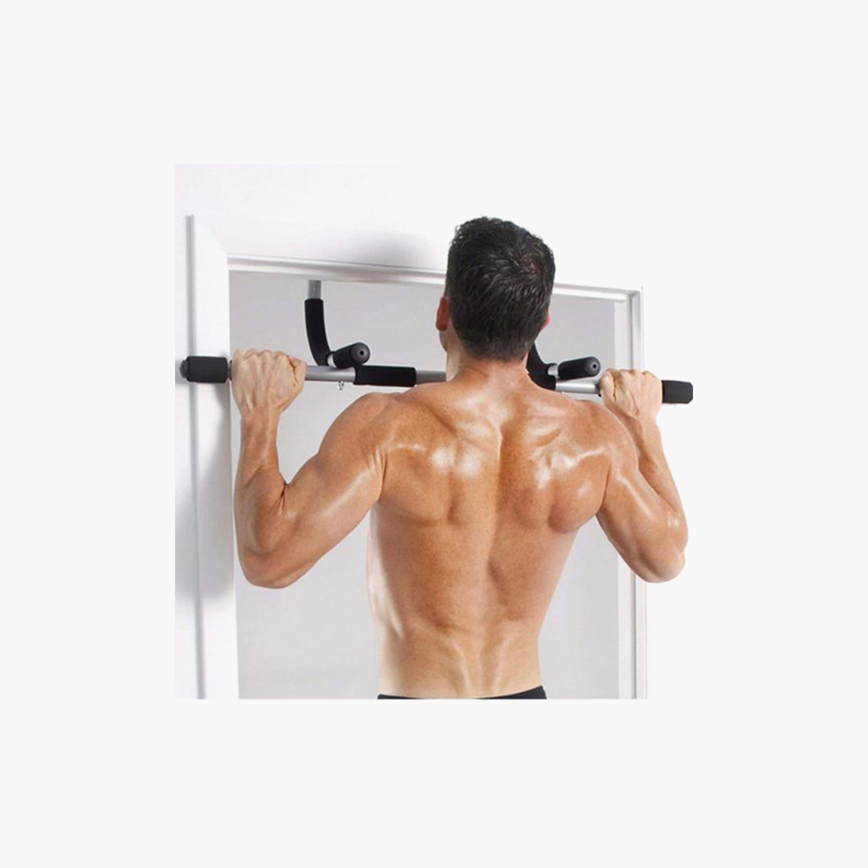 Pull Up Bars - Black and Silver-sports-gear-gym-image-4