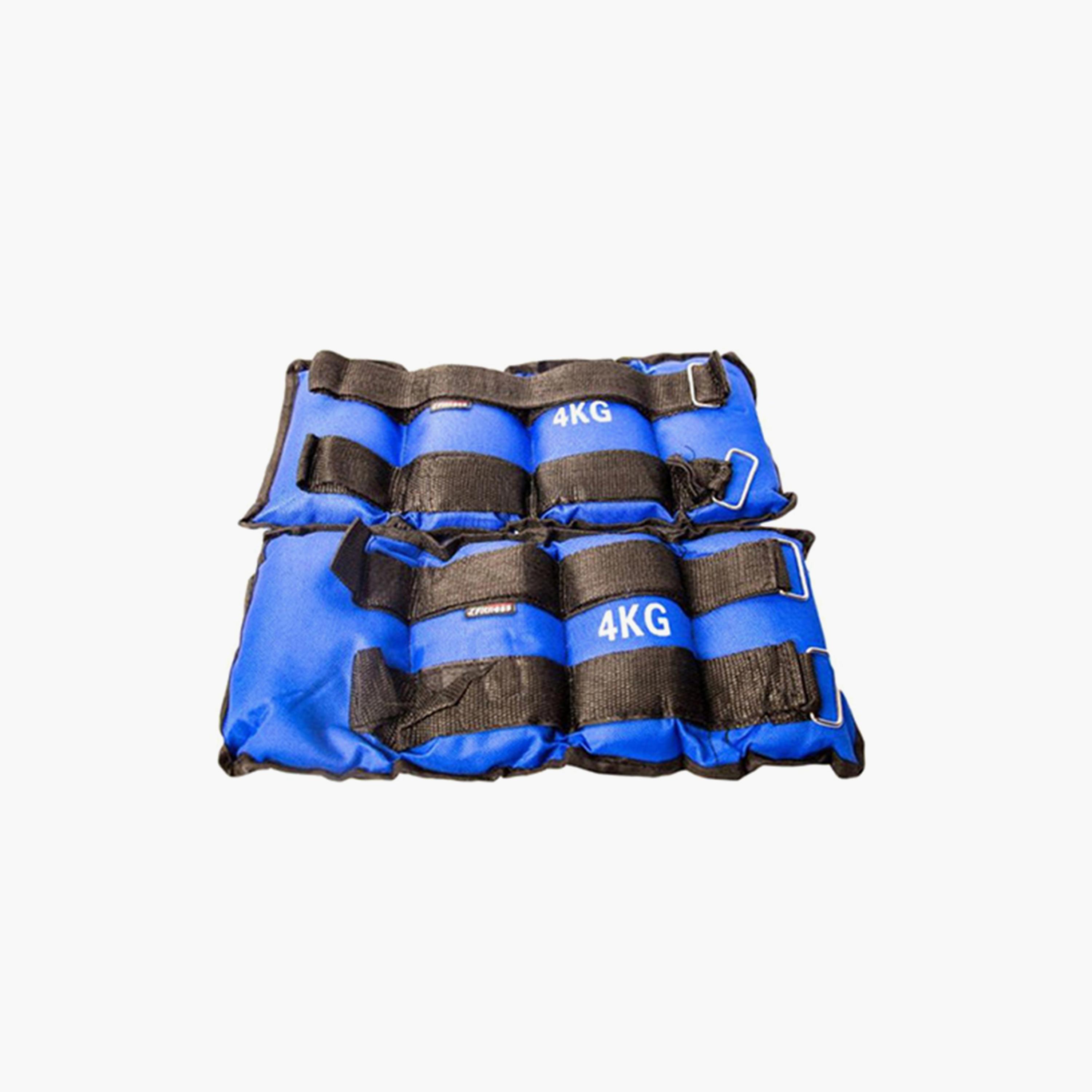 Sand Weight For Hands And Feet Two Pieces, 4 Kg - Blue and Black-sports-gear-gym-image-2