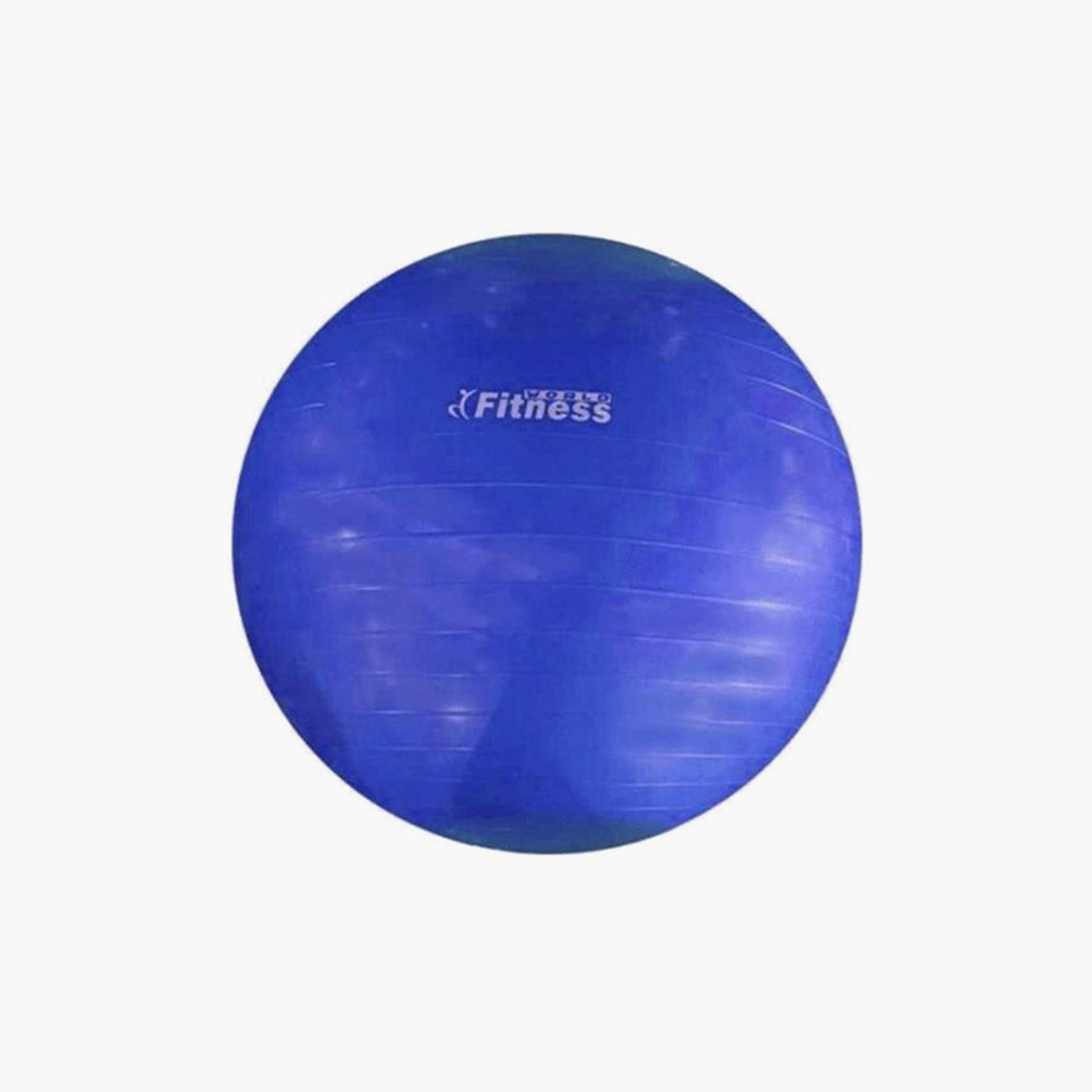 Yoga Ball, 75 cm - Blue-sports-gear-gym-image-1