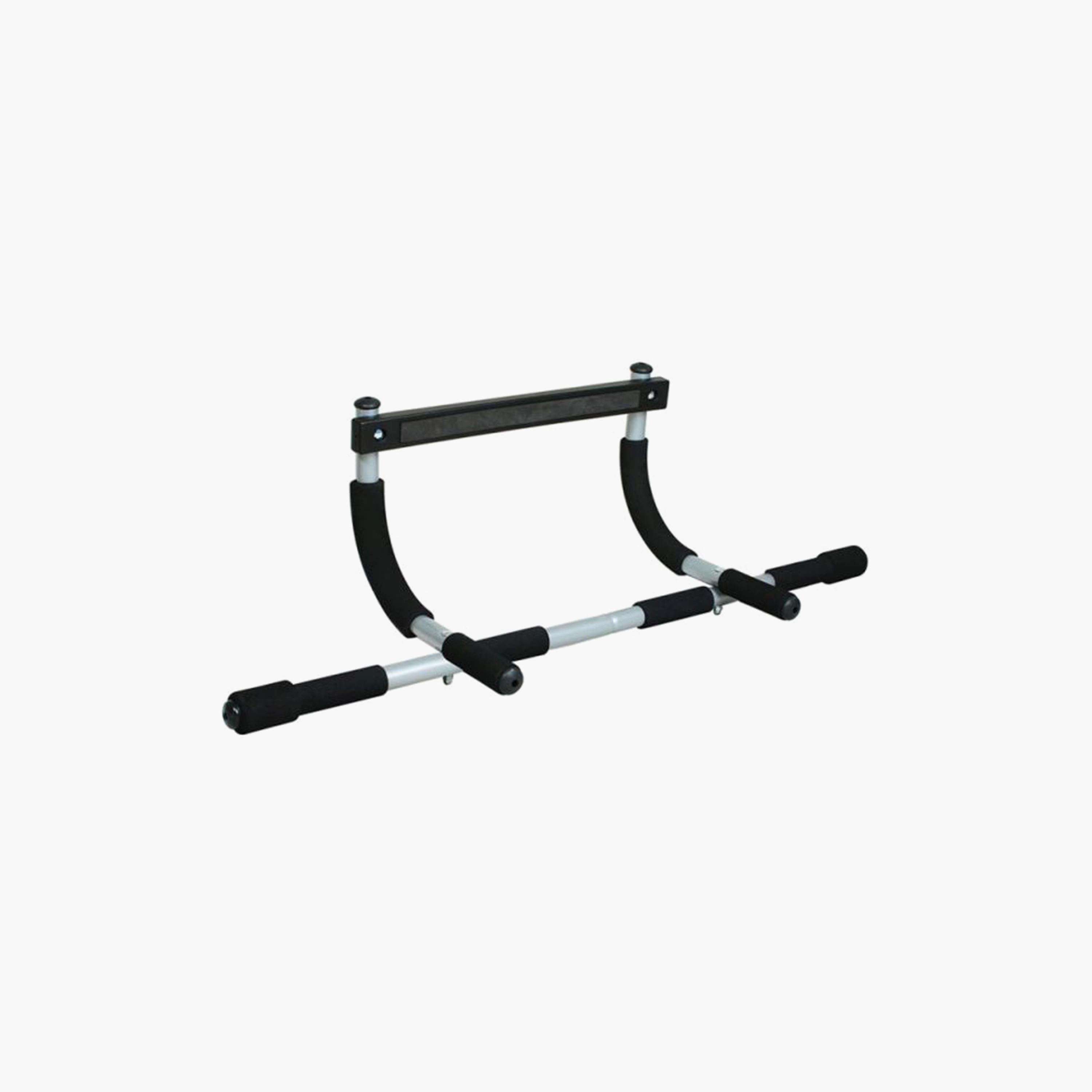 Home Exercise Bar, 20 inch - Black and Grey-sports-gear-gym-image-1