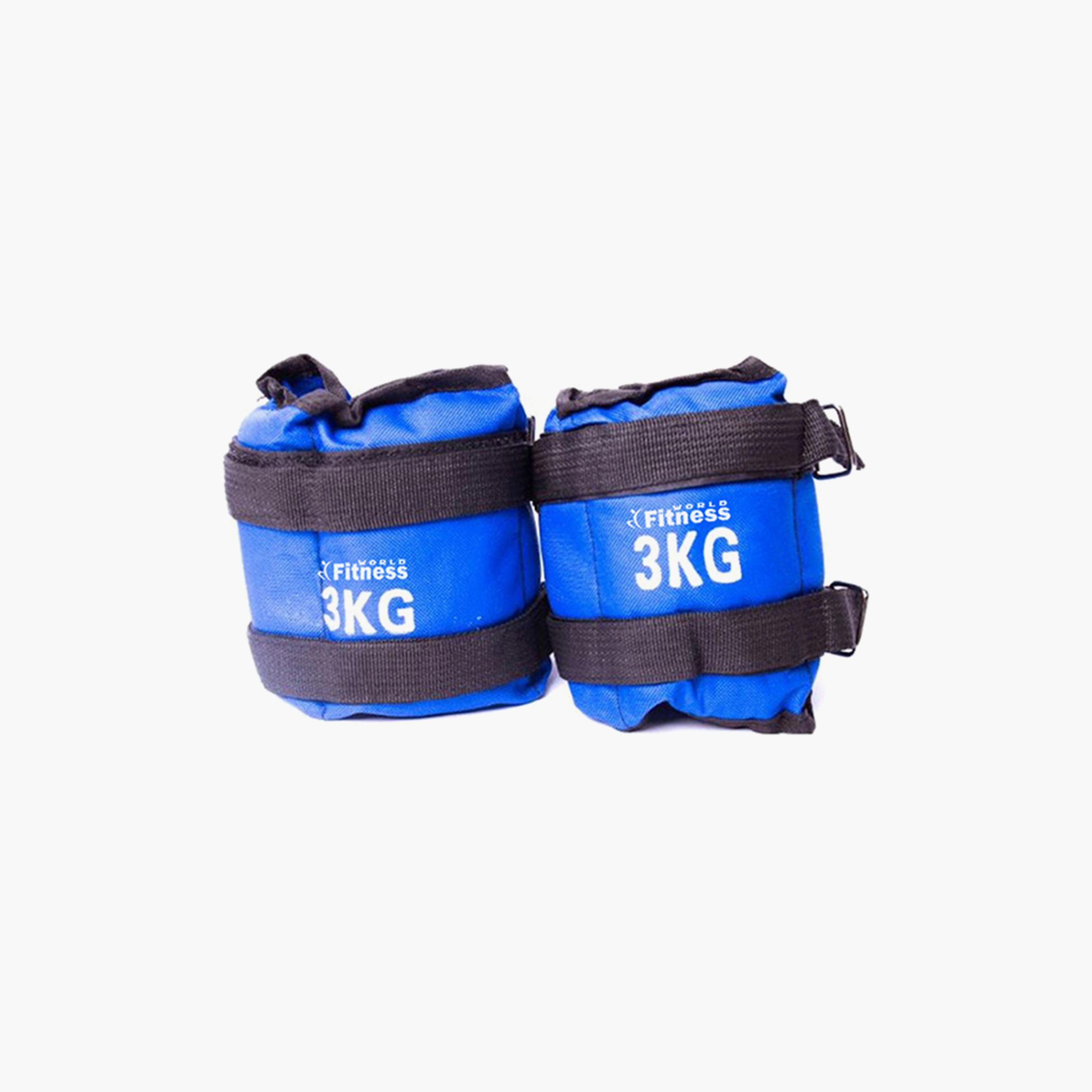 Sand Weights For Arm And Feet Two Pieces, 3 Kg - Blue and Black-sports-gear-gym-image-1