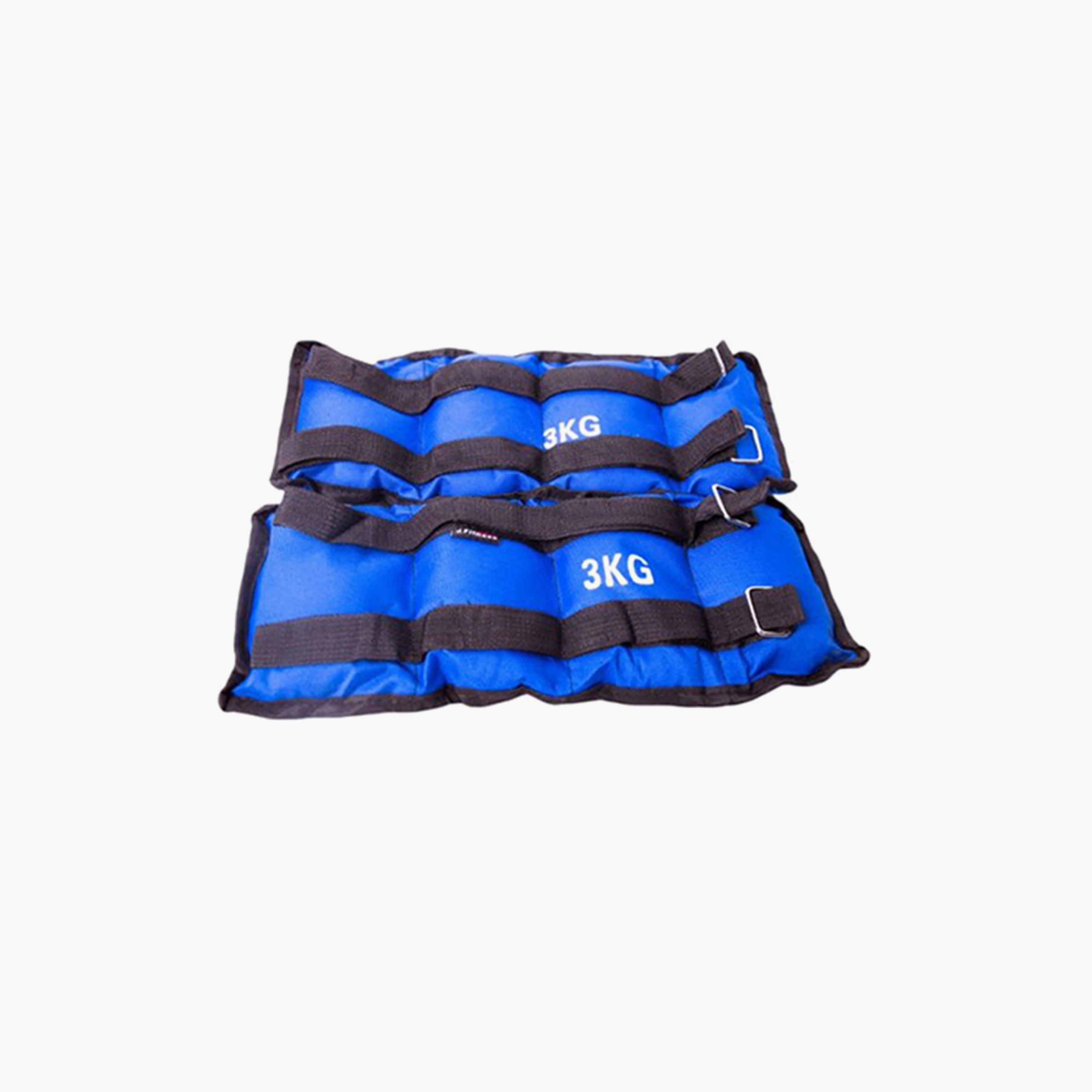 Sand Weights For Arm And Feet Two Pieces, 3 Kg - Blue and Black-sports-gear-gym-image-2