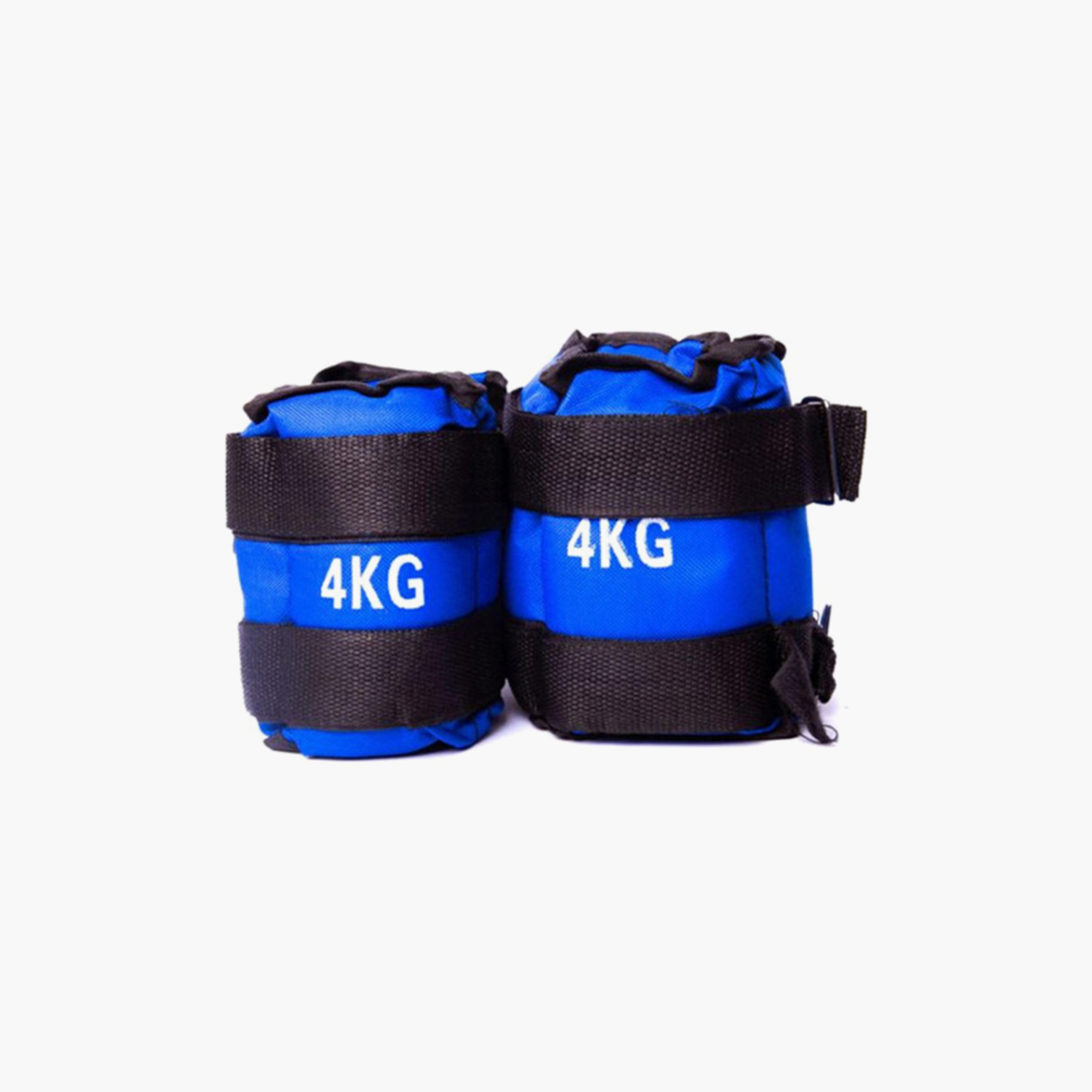 Sand Weight for Arms and Legs Two Pieces, 4 Kg - Blue and Black-sports-gear-gym-image-3
